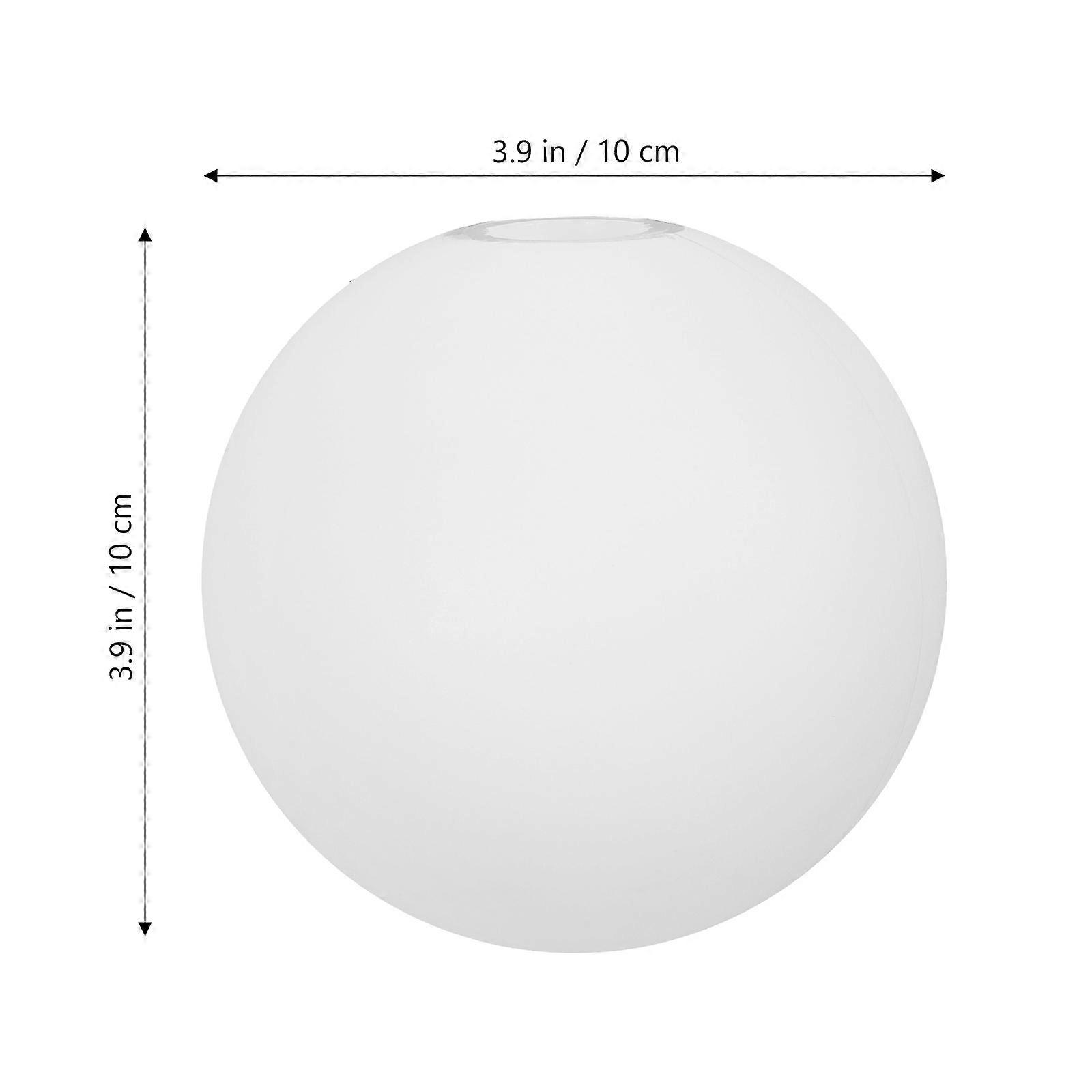 Post Light Lampshade For Interior Designers Modern Globe Shape Lighting Accessory 3Pcs