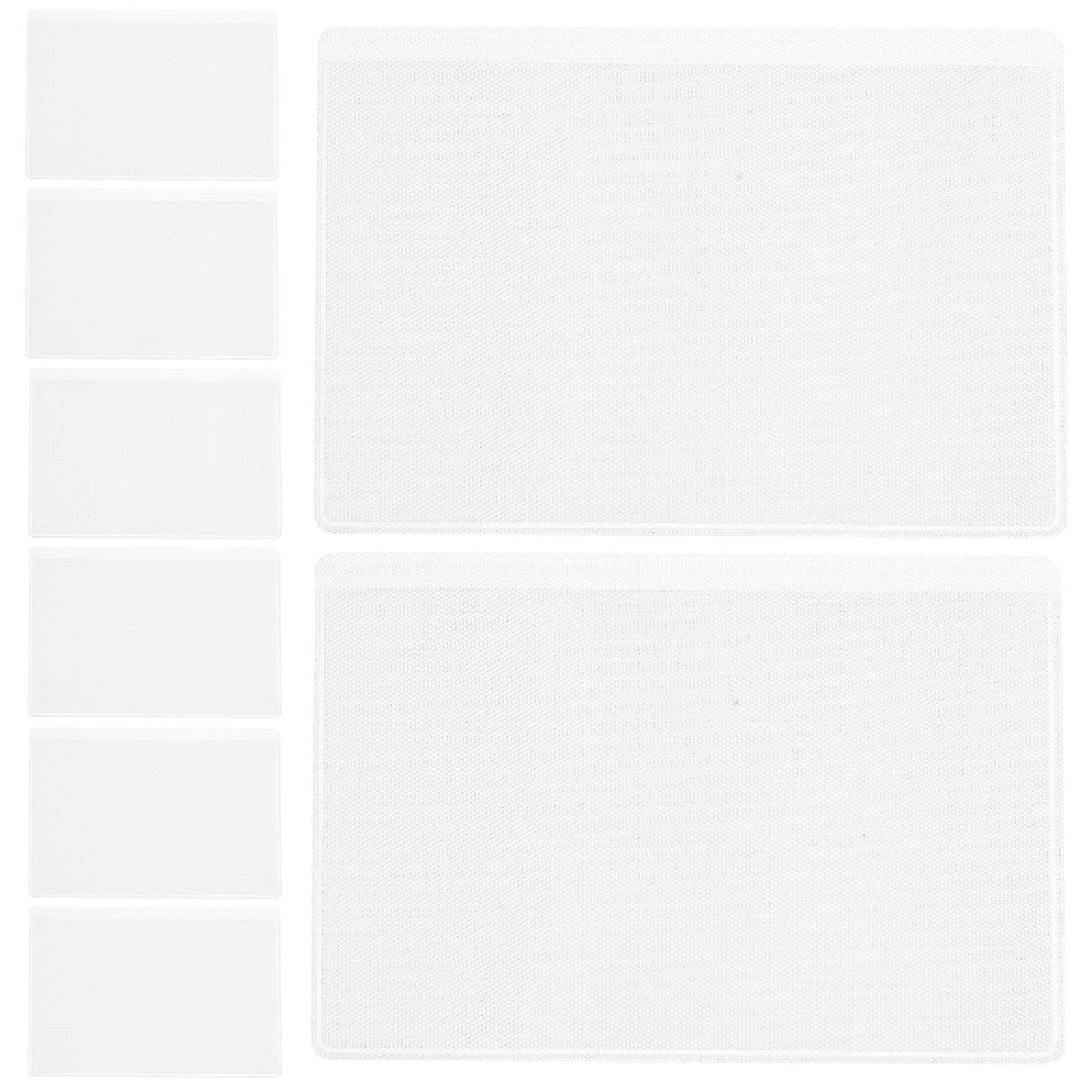 Transparent Badge Sleeve Plastic Card Protector for Card Use 200Pcs