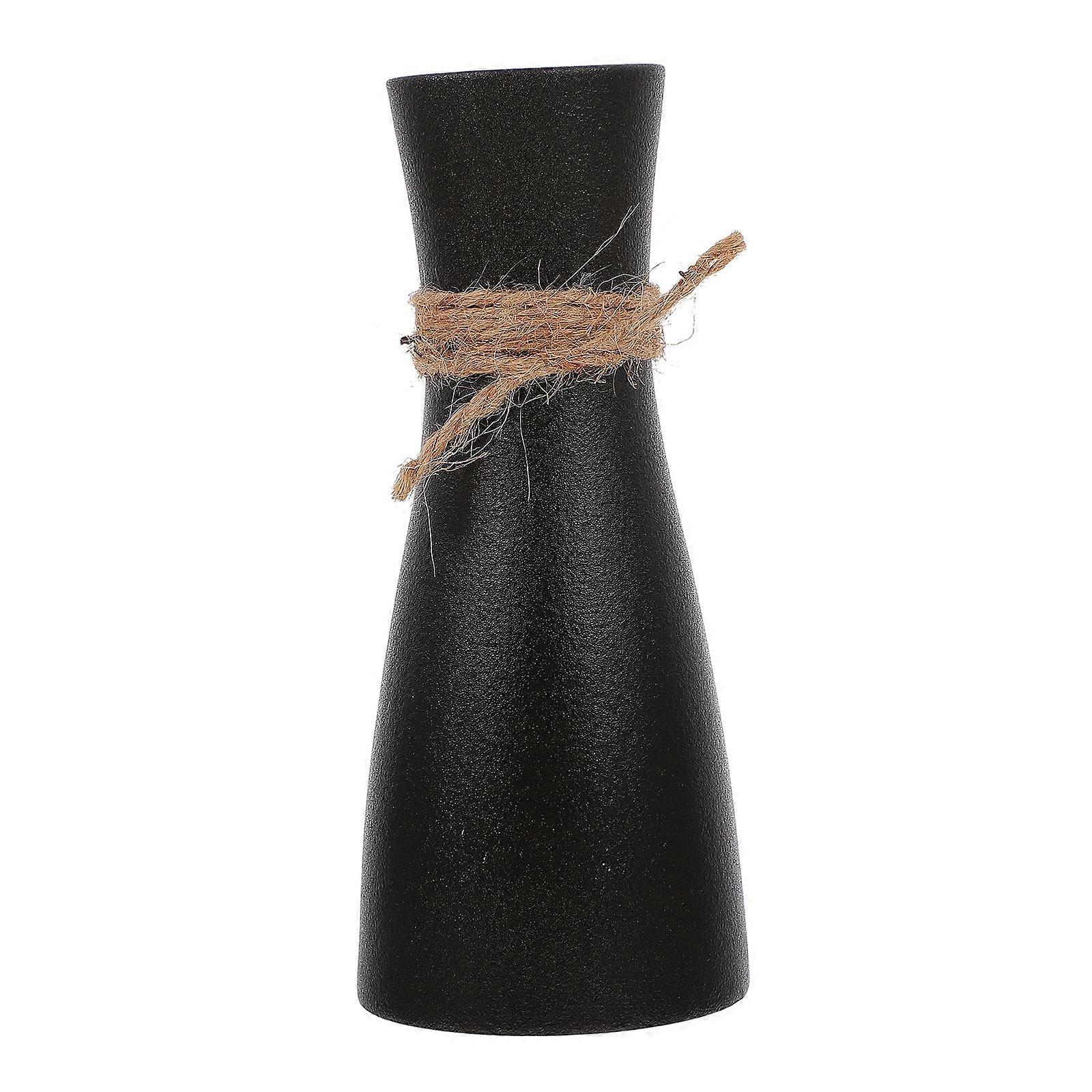 Craft Vase Decor Desktop Adornment for Decor 4Pcs Simple Ceramic Vase