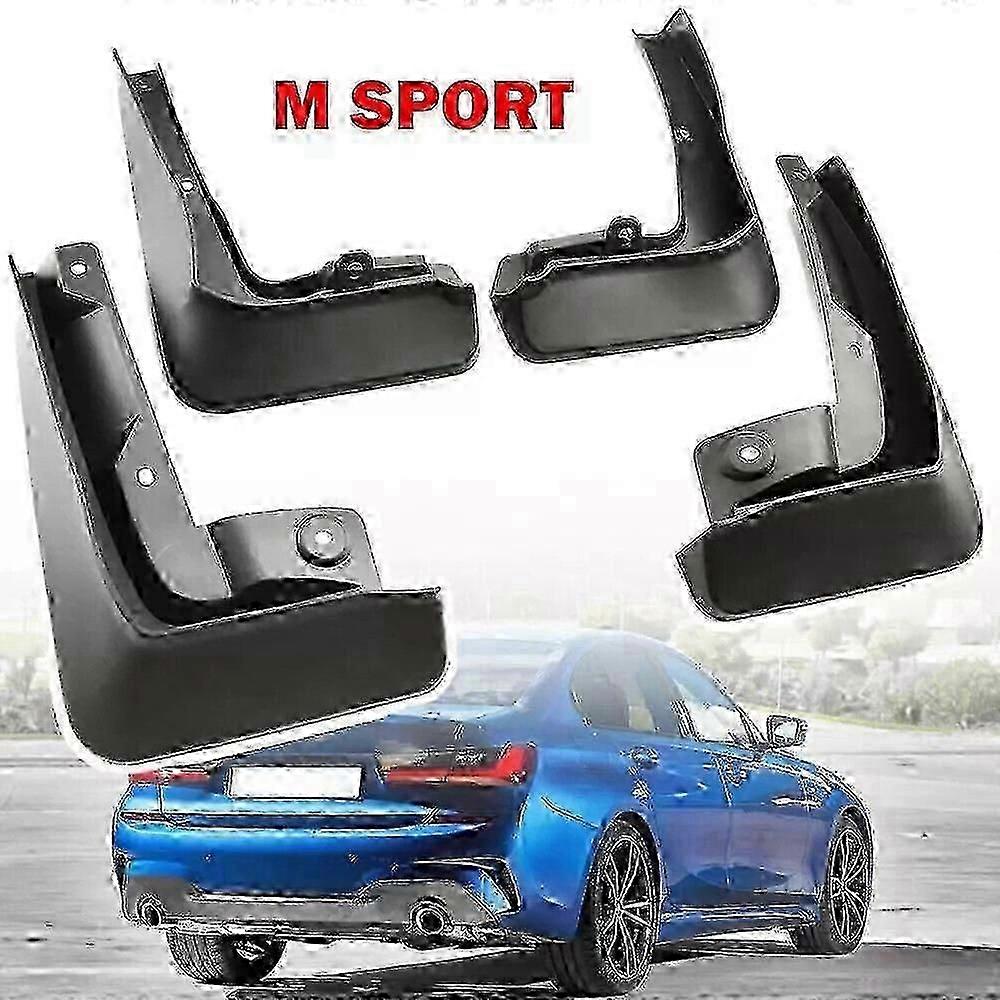 4x Mud Flaps For Bmw 3 Series G20 G21 M Sport 2019-2022 Splash Guards Mudguards
