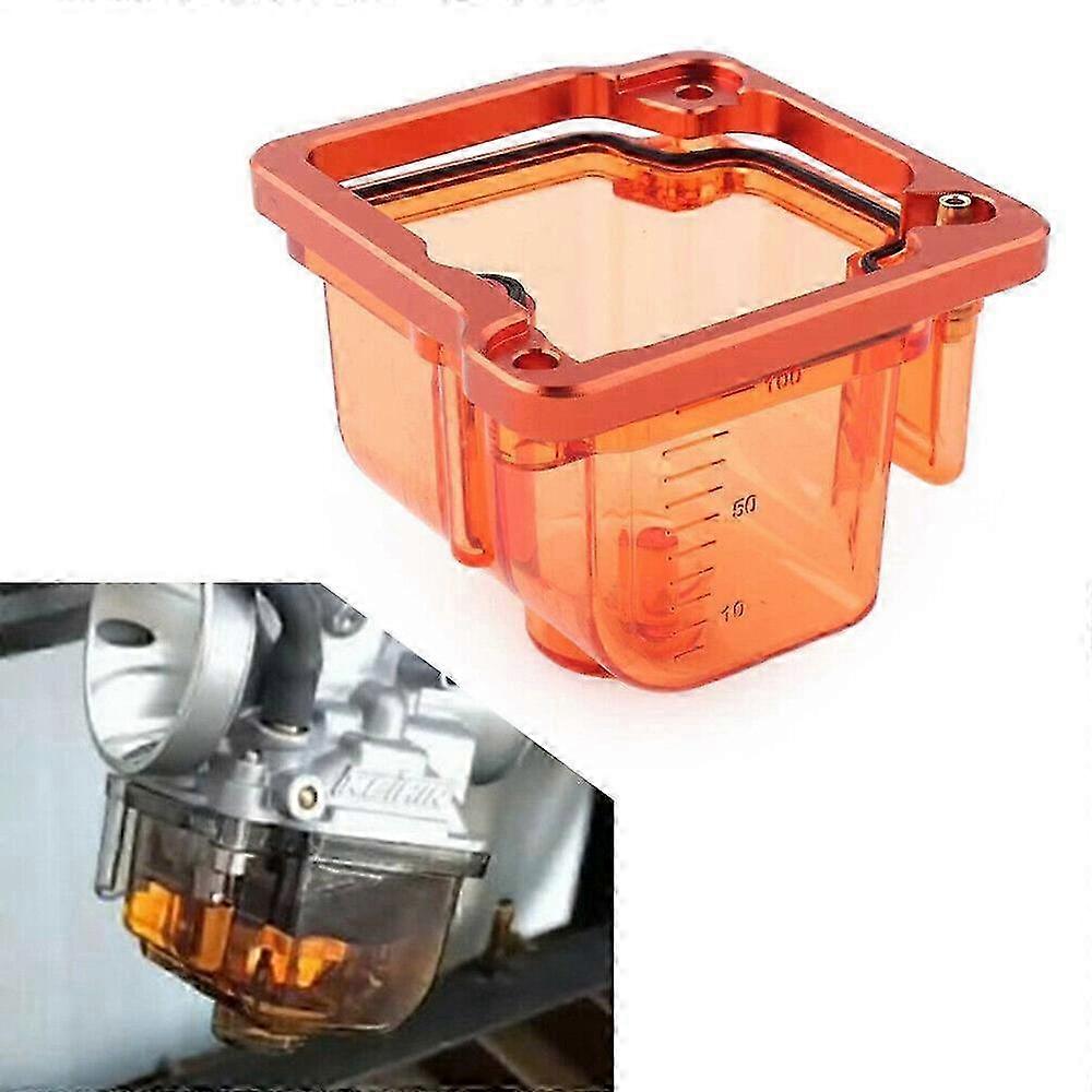 Compatible Orange Carburetor Bottom Float Bowl Plastic Shell For Pwk I/ii/iii Carb