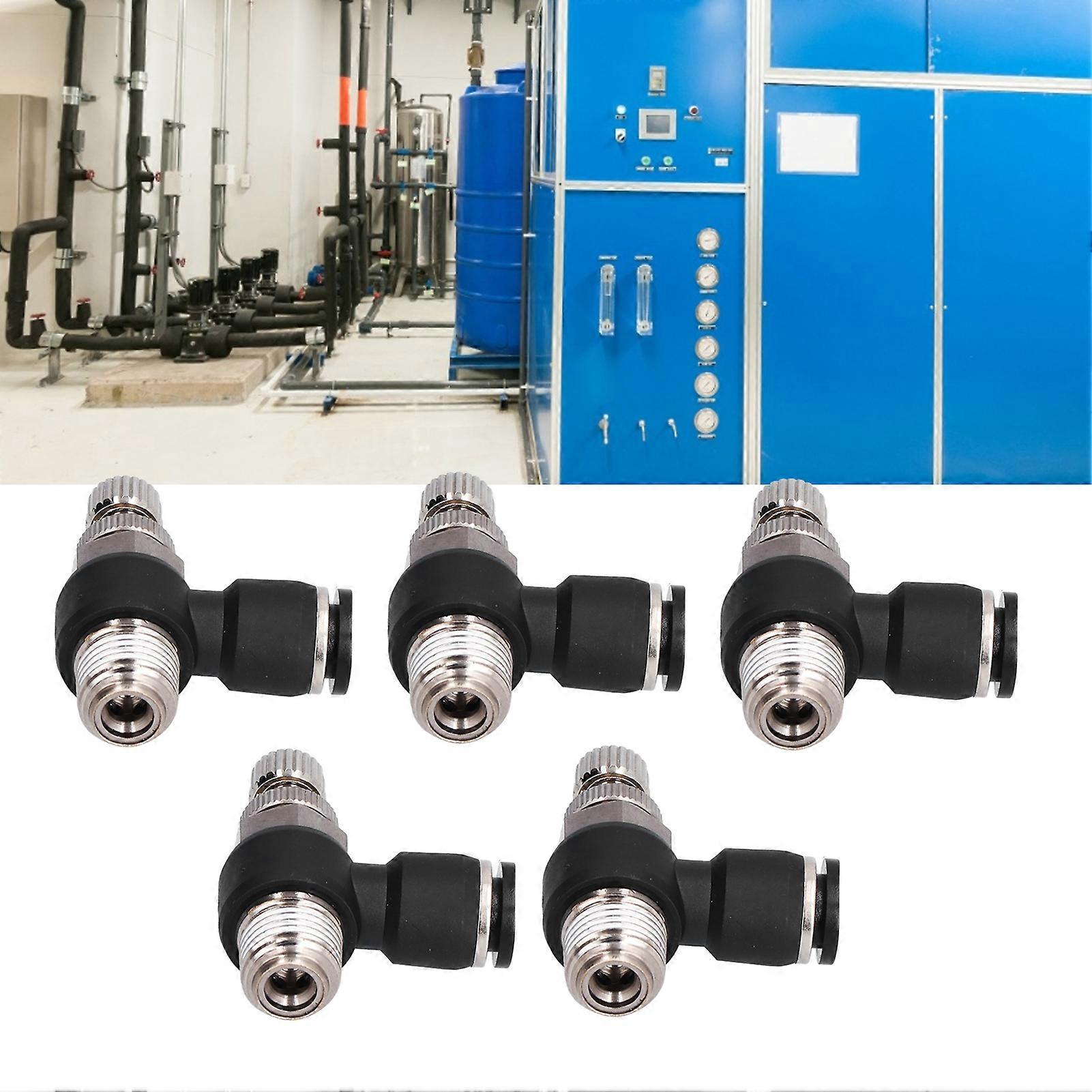 SC Model L Type Right Angle PVC Throttle Valve 8-04, 1.0-1.2MPa