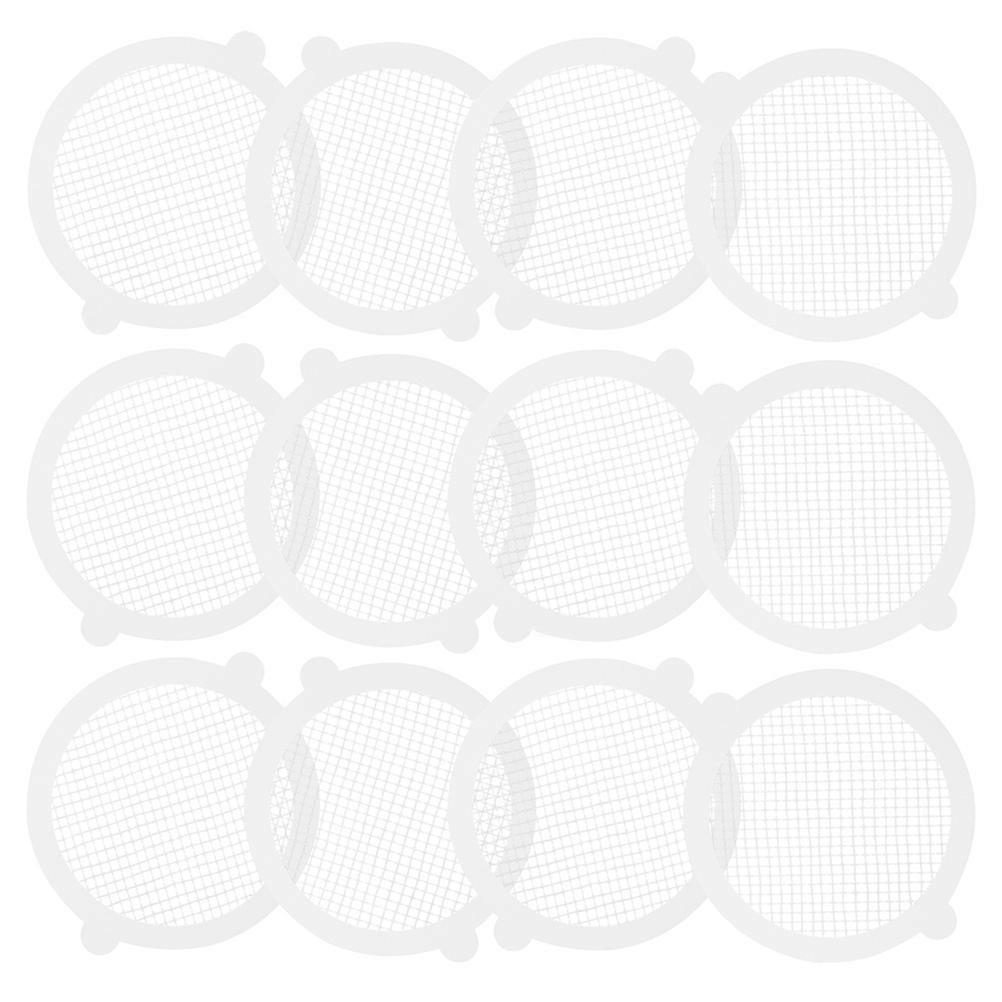 Practical Hair Filter Stickers Sink Anti-Blocking Stickers with 60Pcs