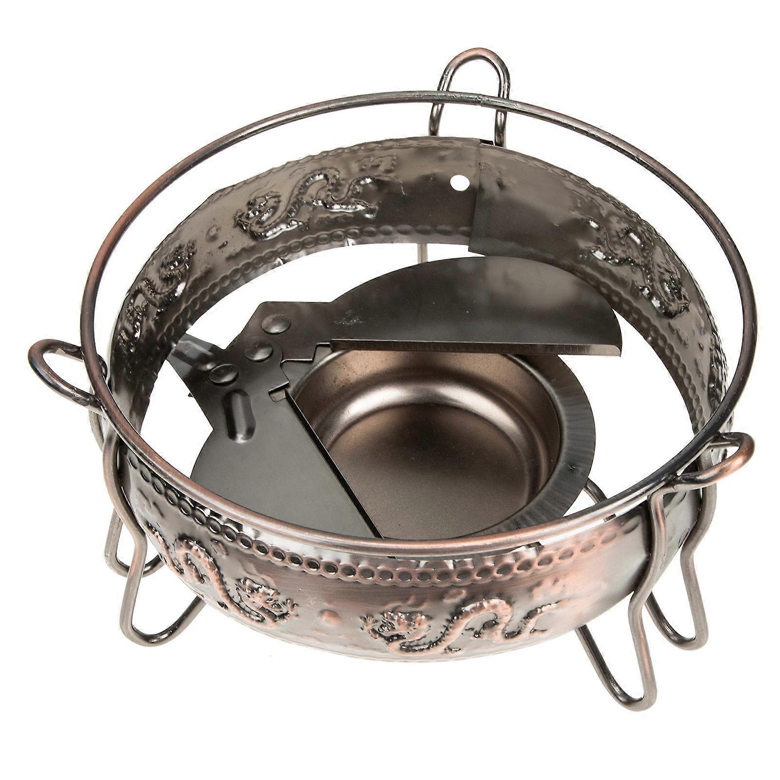Ancient Copper Base for Pot Stove Camping