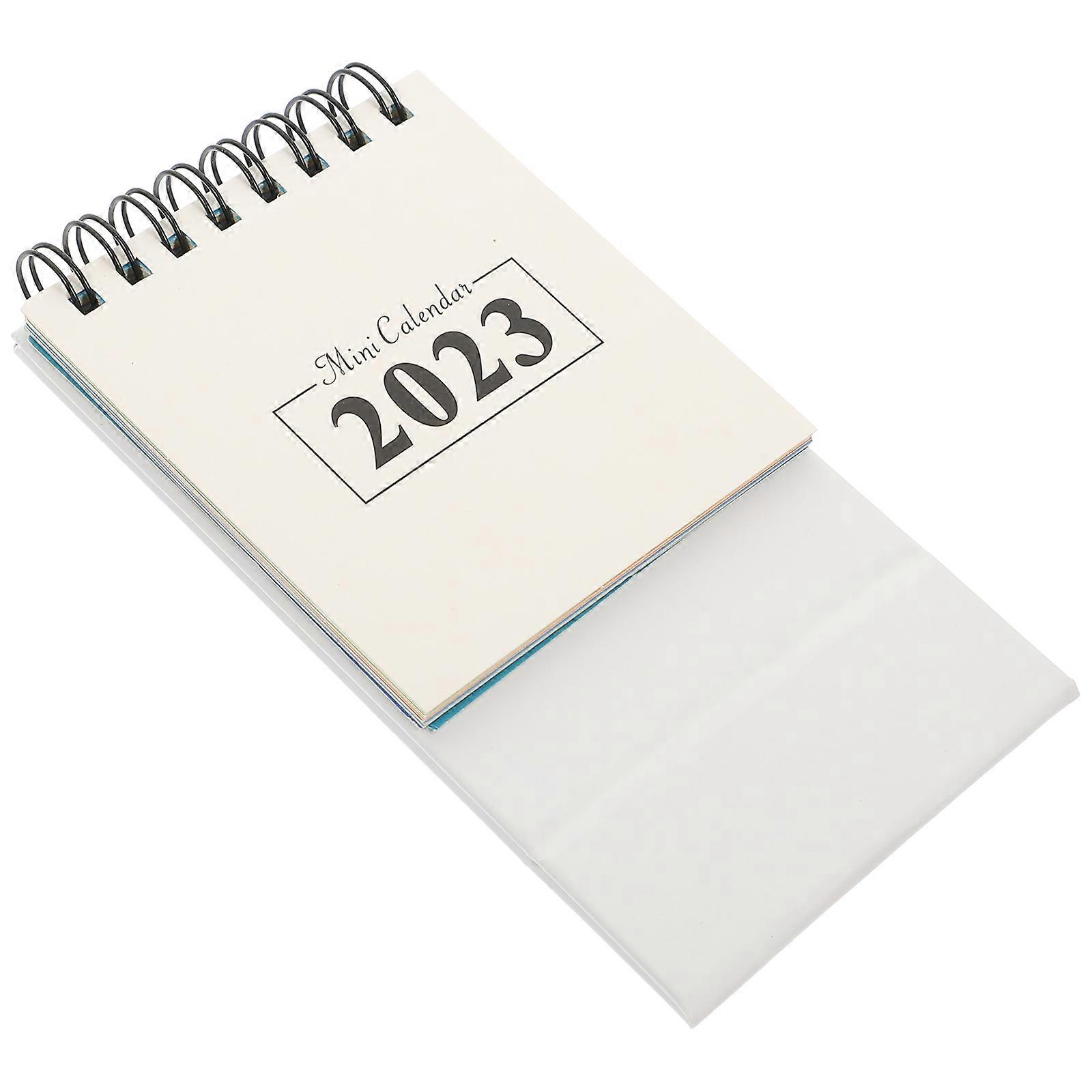 Mini Calendar Ideal For Home Decoration Featuring English Printing And Simple Design For Family 1Pcs