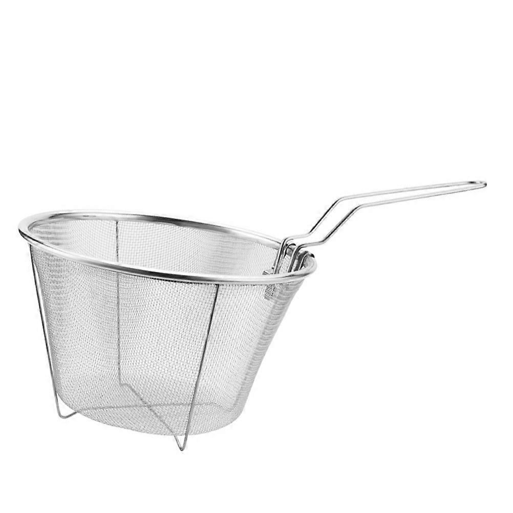 2Pcs Stainless Steel Frying Basket for Kitchen Frying Practical Tool