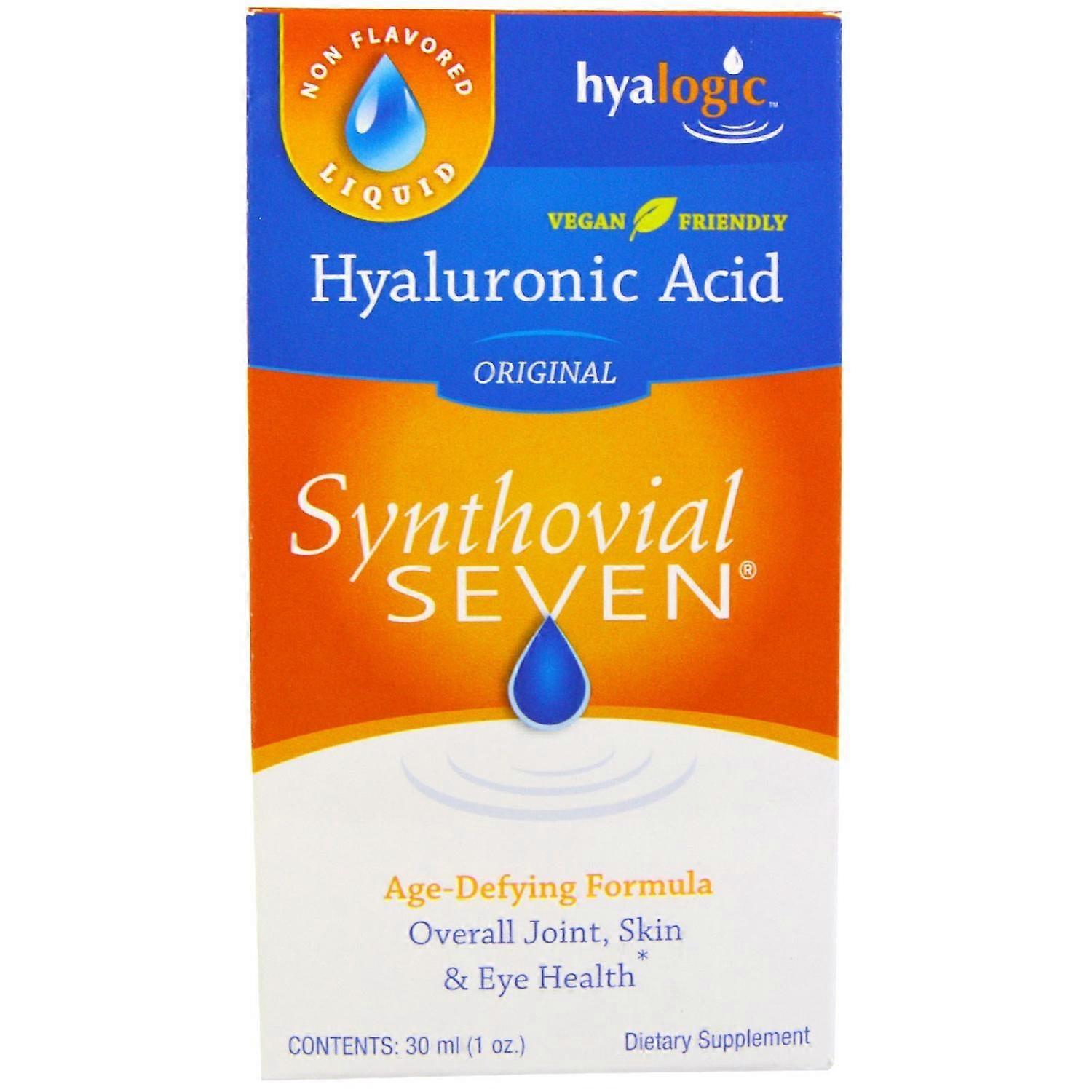 Hyalogic, Hyaluronic Acid, Synthovial Seven, 1 oz (30 ml)