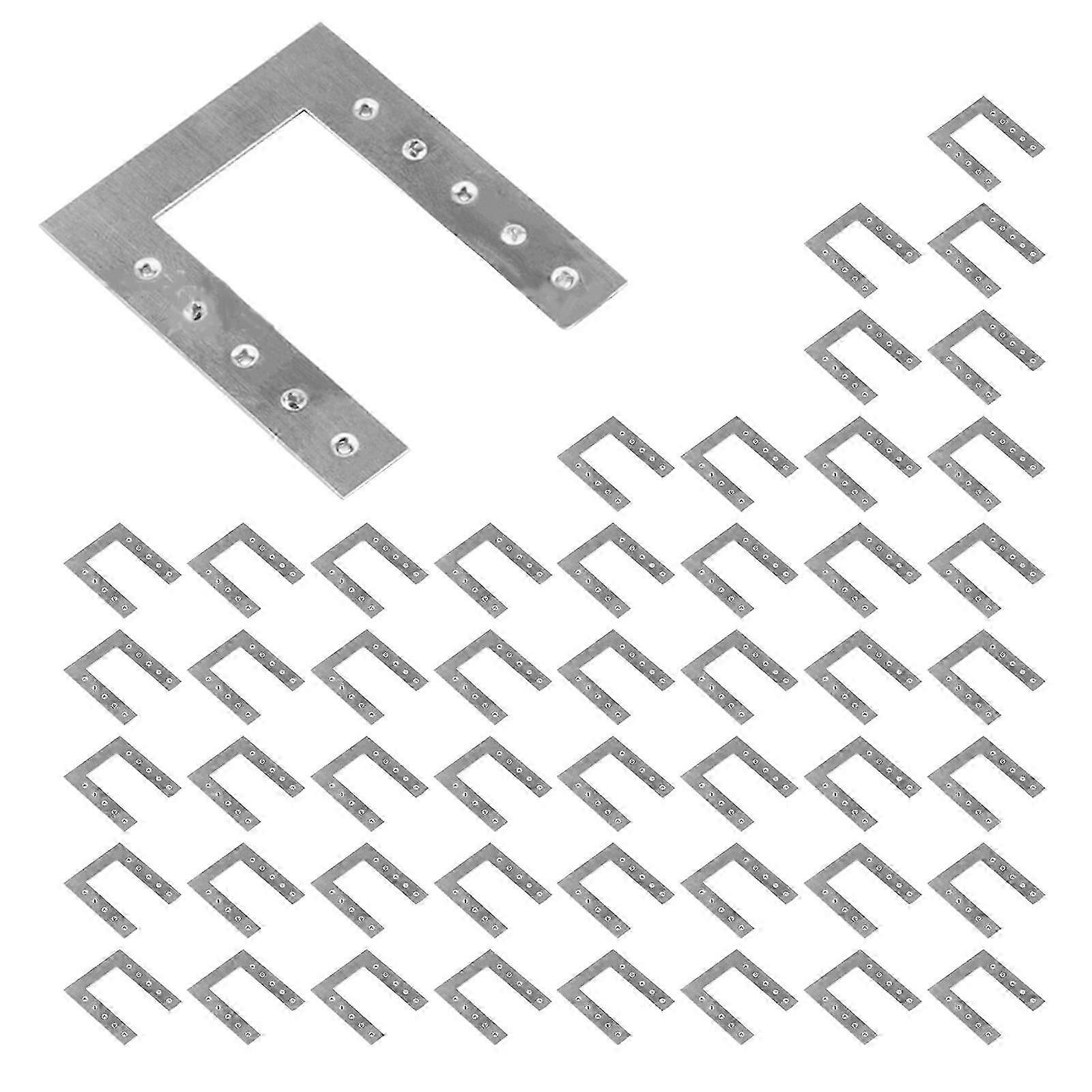 50Pcs Grounding Clips for Solar Panels 42x50mm