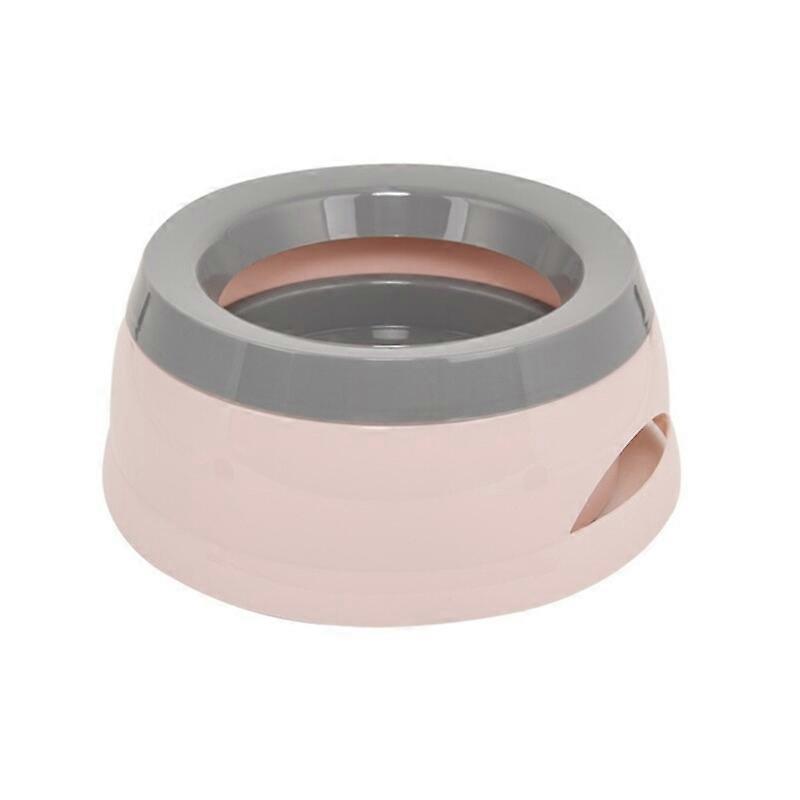 Hundenapf Keine Verschüttung Haustier Wassernapf Nicht tropfende langsame Wasserfütterungen Katzen Schüssel 25Oz