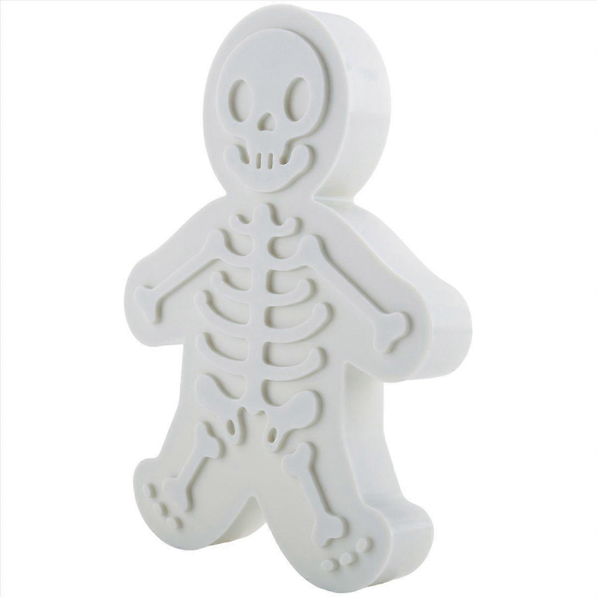 Skull Gingerbread Man Cookie Mold Press Cookie Maker