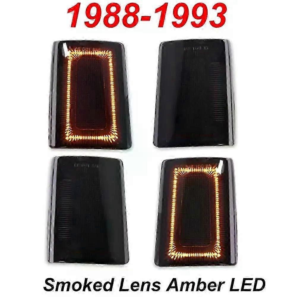 For Chevrolet C1500 C2500 C3500 K1500 K2500 K3500 Suburban Blazer Tahoe Led Lower Upper Side Marker Turn Signal Lights