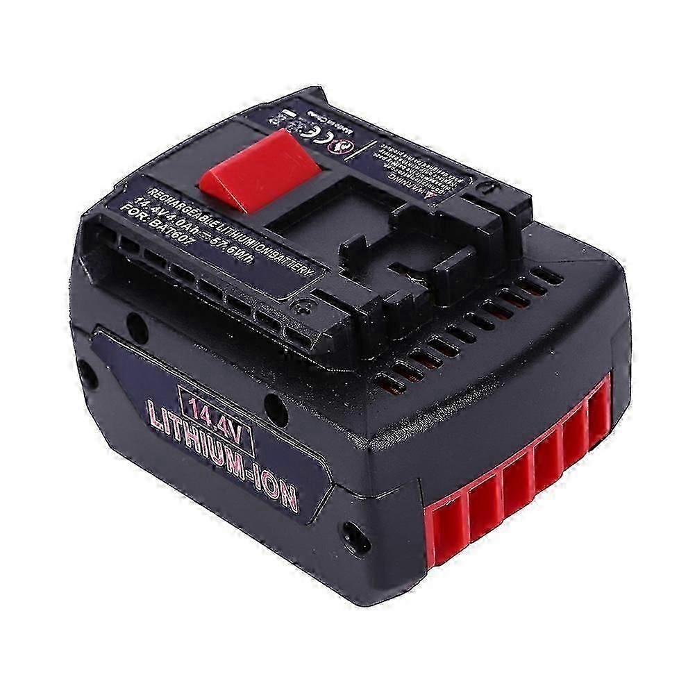 BAT607 14.4V 4000mAh Lithium-Ion Battery Replacement for Bosch Cordless Power Tools
