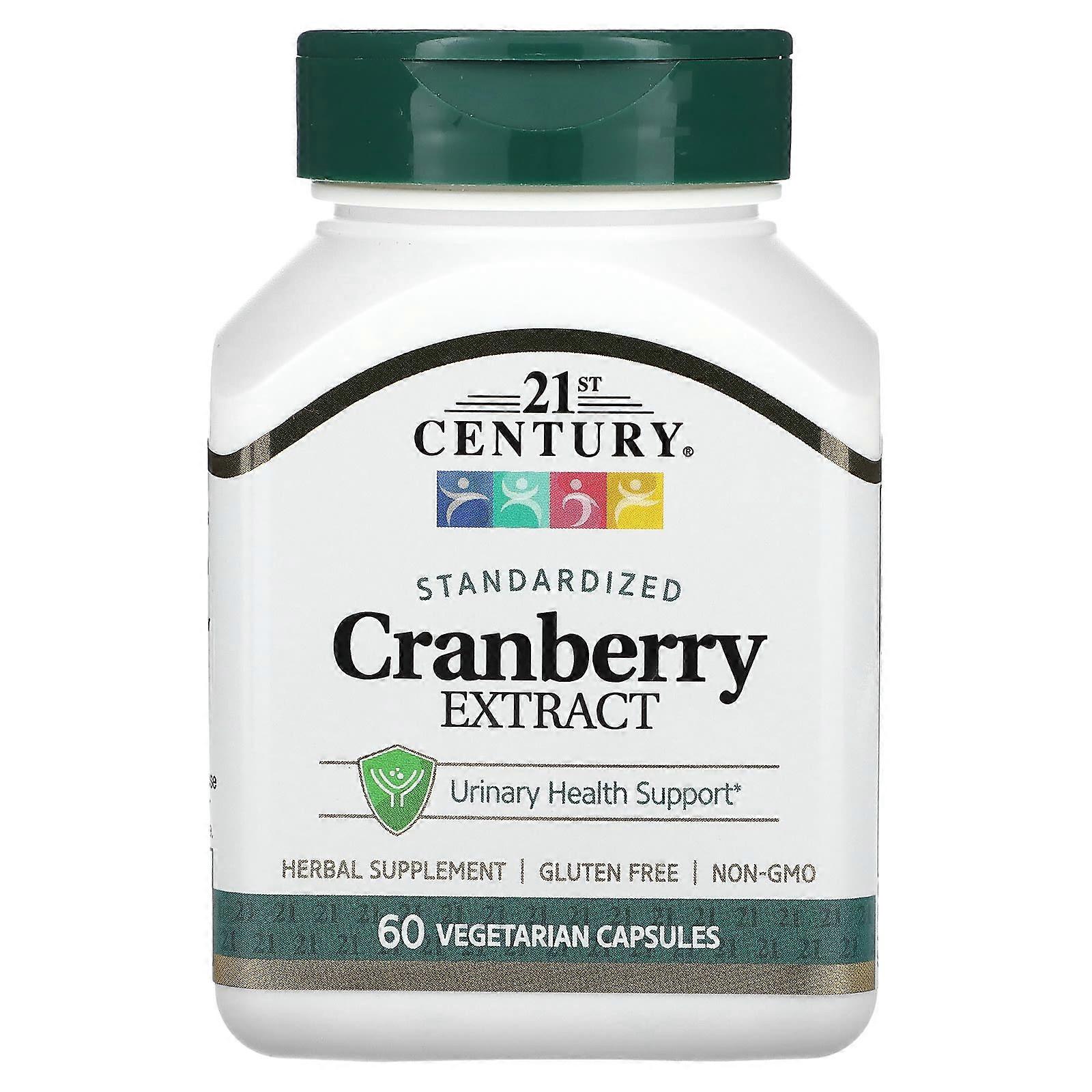 Cranberry Extract, Standardized, 60 Vegetarian Capsules