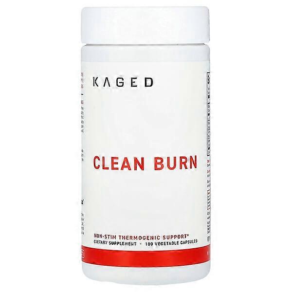 Kaged, Clean Burn, 180 Vegetable Capsules