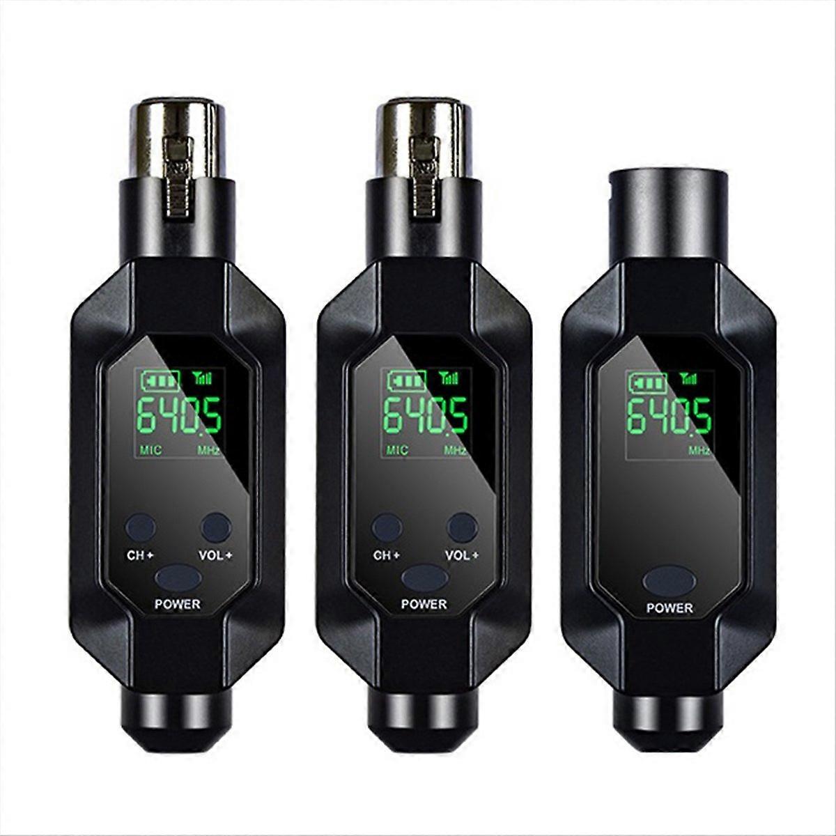 Microphone Converter XLR Transmitter and Receiver for Dynamic