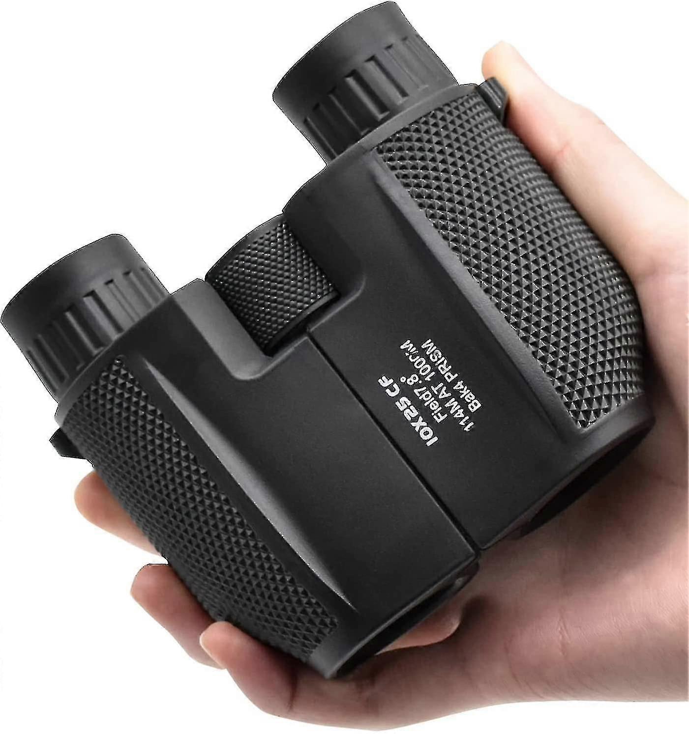 Compact Binoculars - 10x25 Magnification - Night Vision - Waterproof - For Adults And Chil