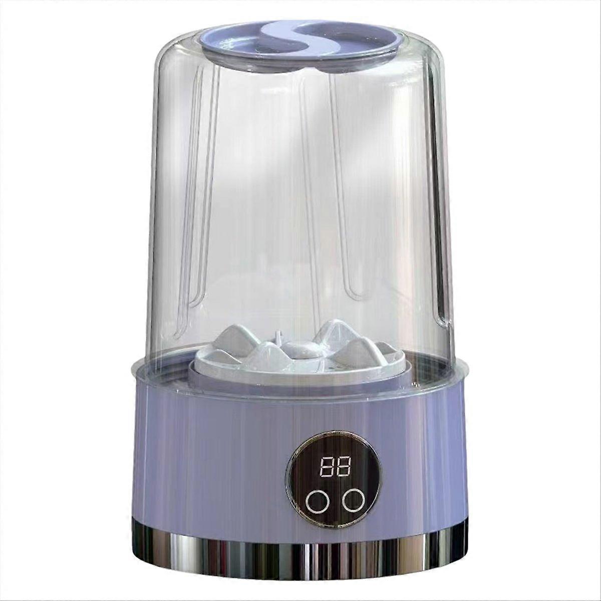 Mini Lavadora Recargable Ropa Interior Viaje Portátil Morado