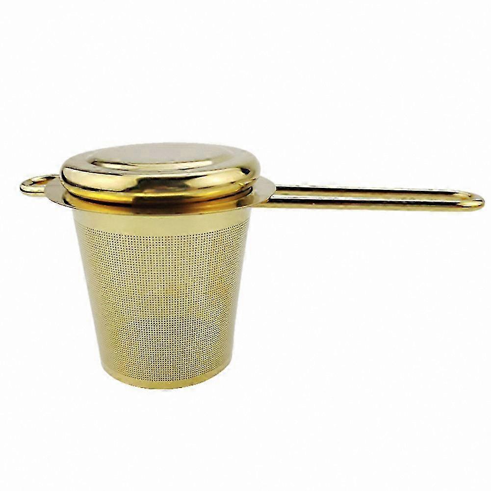 Golden Barrel Tea Strainer for Loose Leaf Tea Kung Set