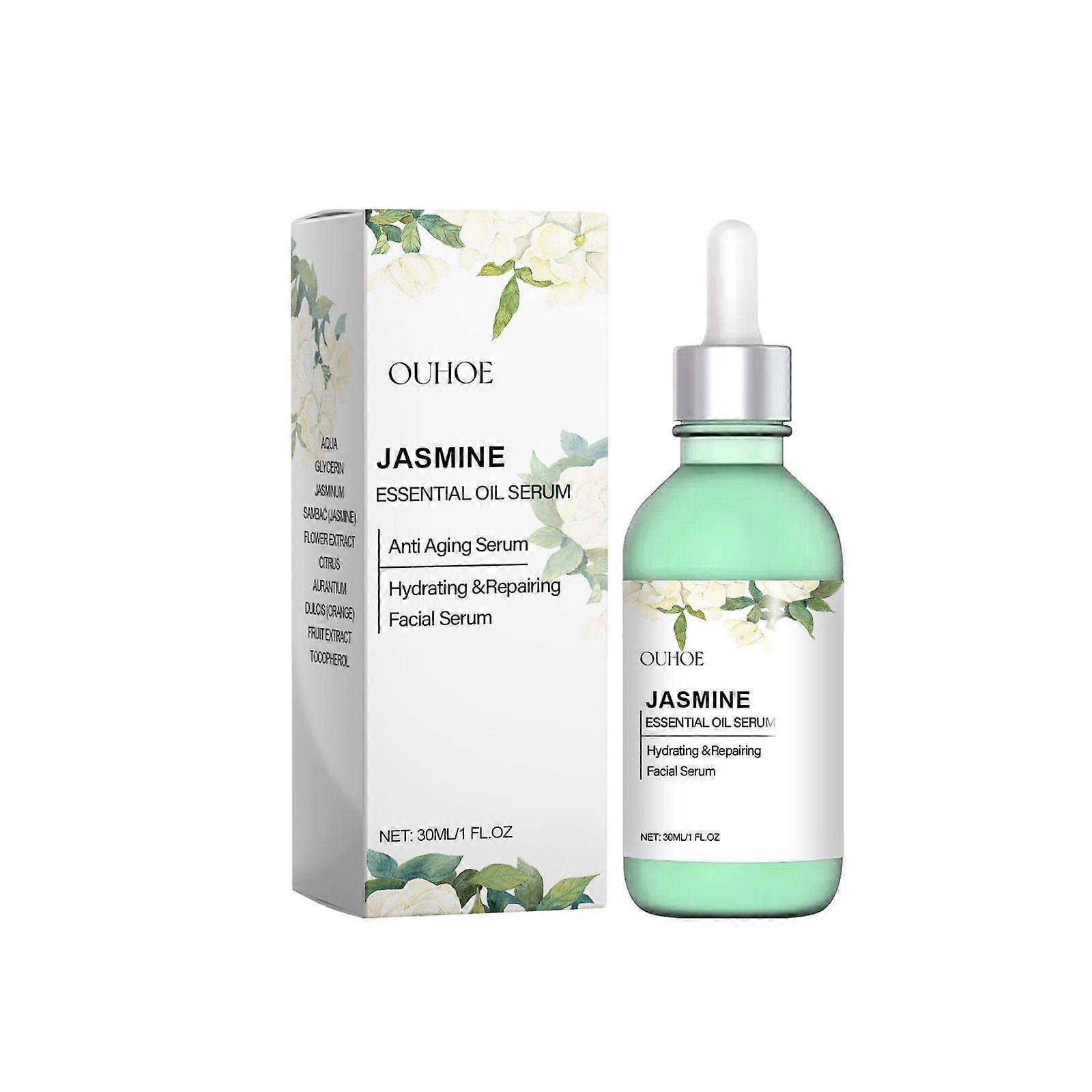 Ouhoe Jasmine Brightening Essential Oil Hydrating And Reducing The Fine Lines Refreshing Not Oily Firming And Skin Lightening Essence