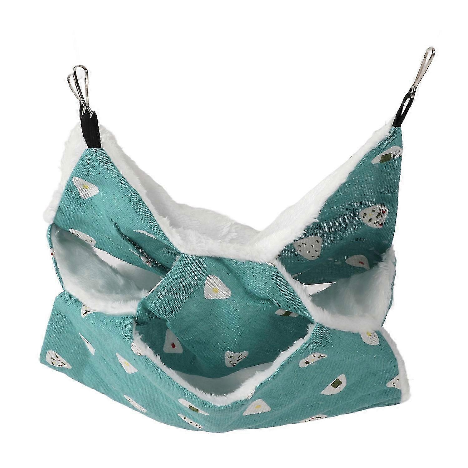 Pet Hanging Hammock Comfortable 3 Layer Hamster Hanging Bed for Rats Rabbits Ferrets Guinea Pigs
