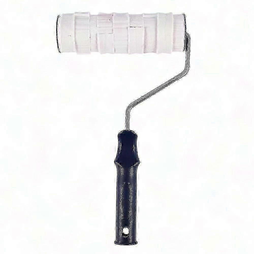 Decorative Paint Roller for Wall DIY Art with Flower Pattern Texture Painting Tool SZRH
