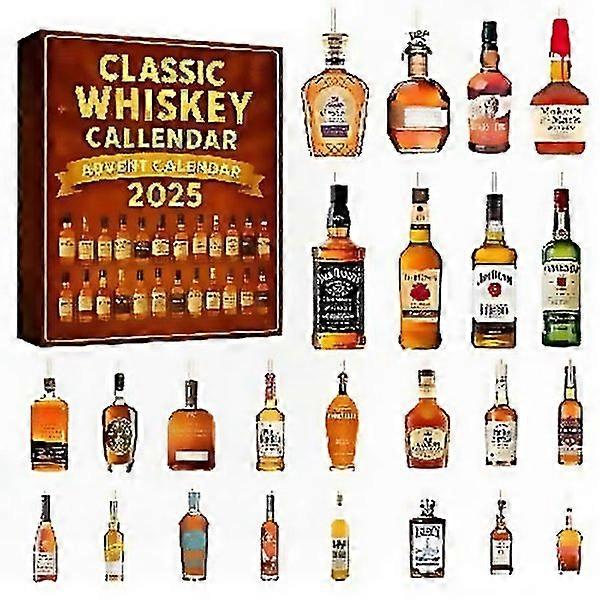 For 2025 Beer Advent Calendar Whisky Arrival Festival Calendar Christmas