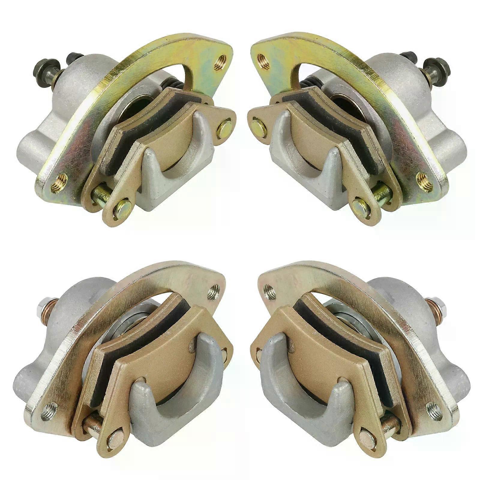 Front Rear Left Right Brake Calipers W/Pad for Polaris Scrambler 1000 MD 2015-17 NO.96757