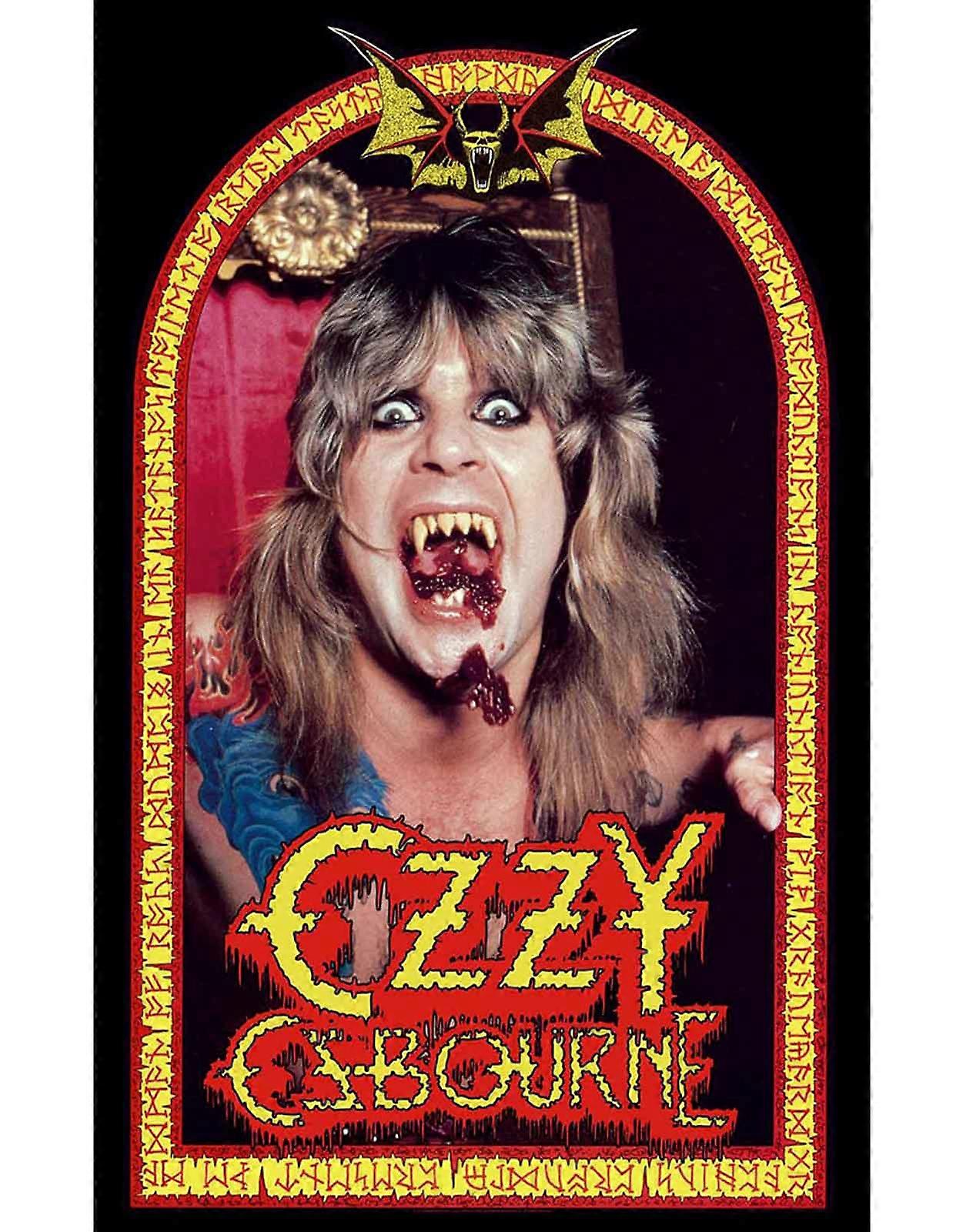 Ozzy Osbourne Speak of the Devil Textile Poster