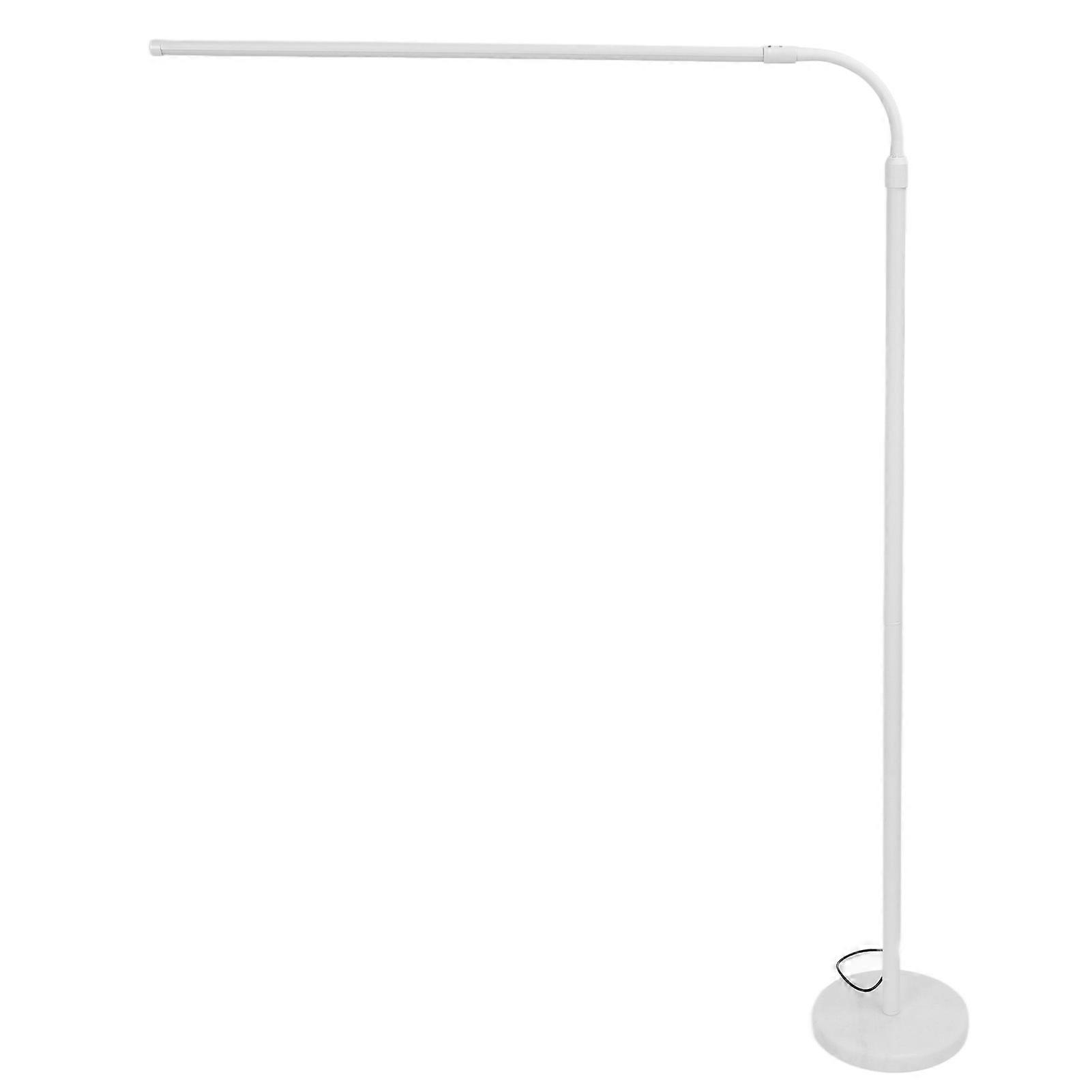 20W LED Floor Light 3300K‑6500K Brightness Adjust Eyelash Beauty Lamp with Remote Control White 110‑240V EU Plug 