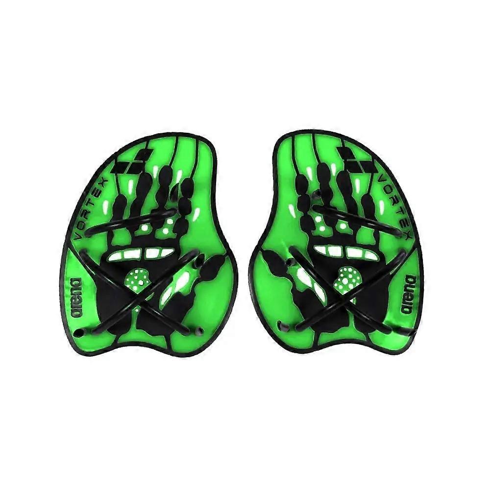 Arena Vortex Evolution Hand Paddle - Acid Lime/Black