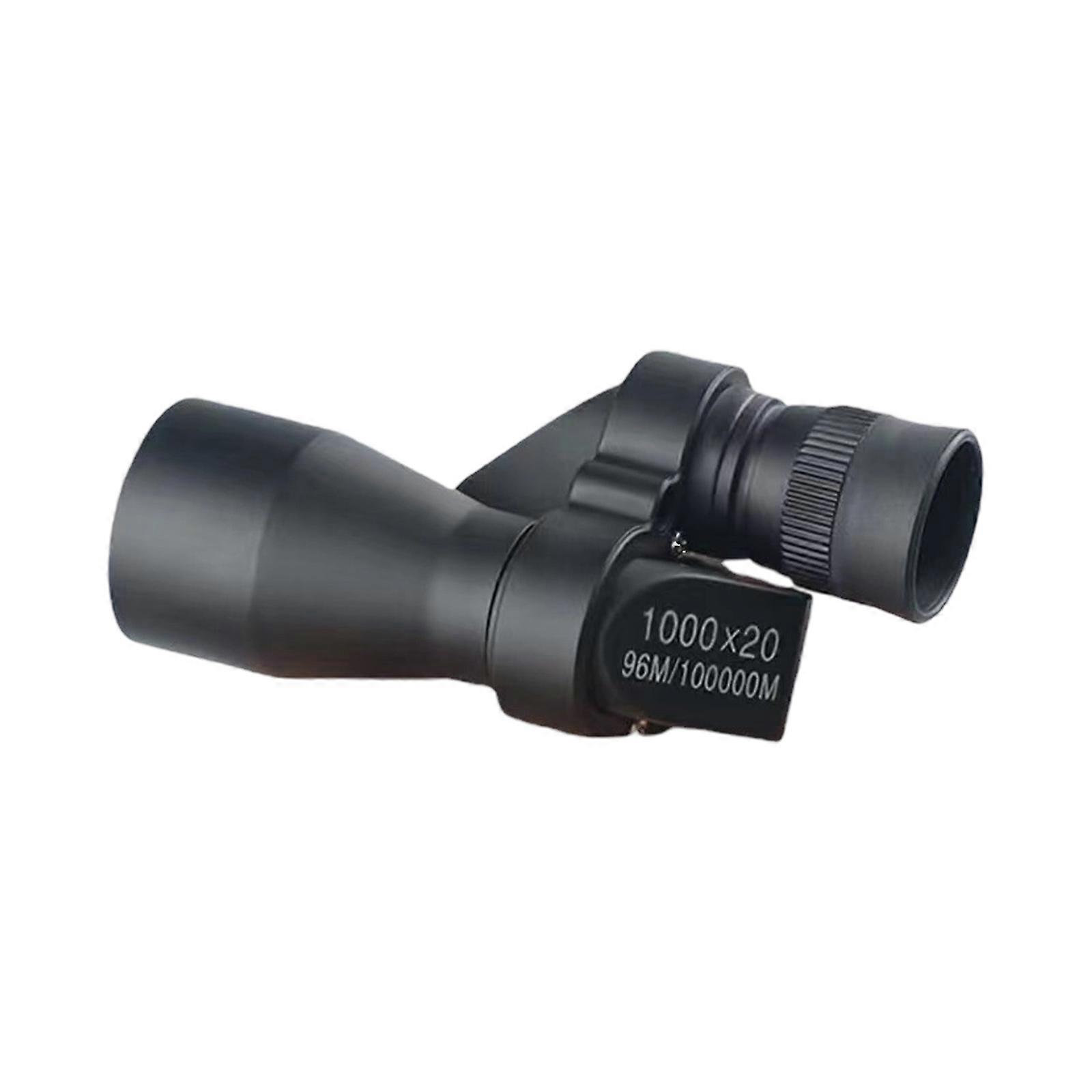 Portable Angled Monocular with Adjust Focusing Optics Lens Plastic and Metal Texture for Outdoor Activity Concerts Multicolor