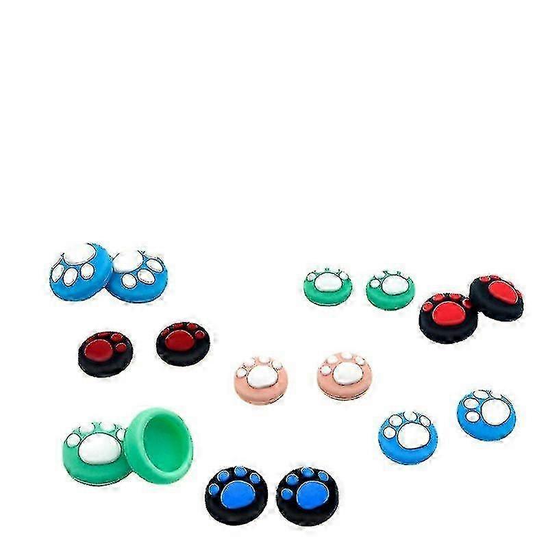 1Pcs Thumb Grip Caps For Nintendo Switch Switch/lite/oled Cat's Paw Joystick Cap Ns Button Silicone Mini