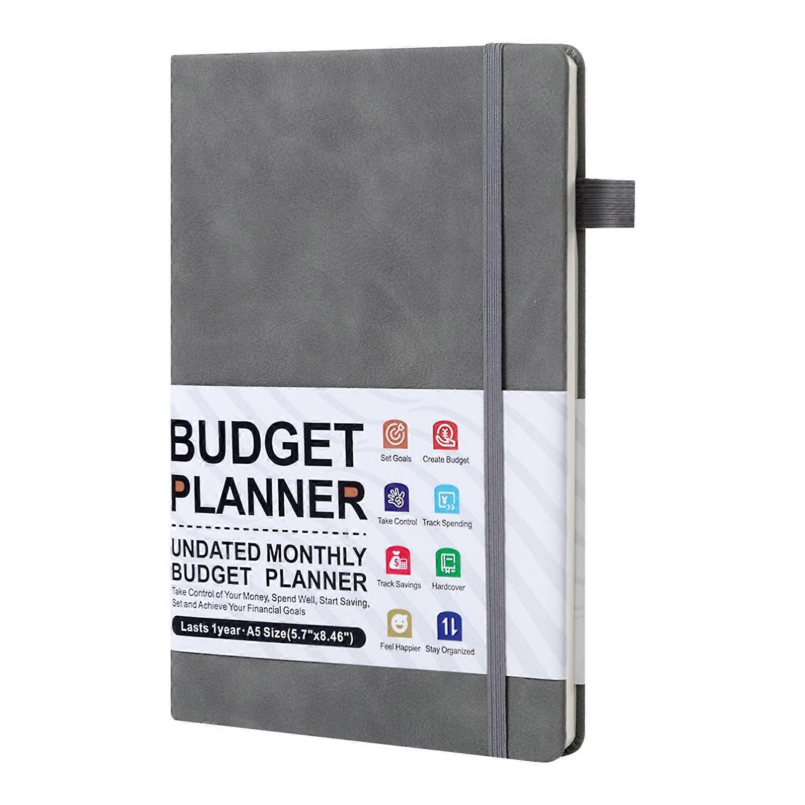 A5 Monthly Weekly Planner Notebook, Compatible with School & Office Use, Multicolor Fund Budget Address Book for Phone Mail Records
