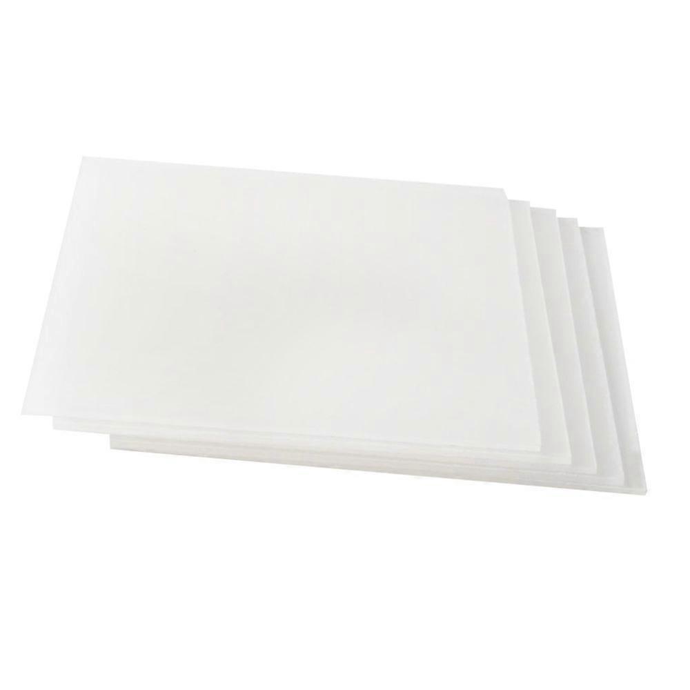 Clear acrylic plate a4 color stamp