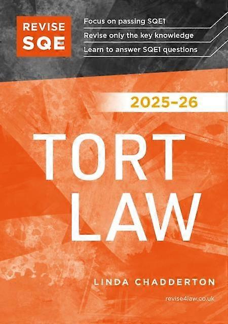 Revise Sqe Tort Law 202526 by Linda Chadderton Paperback