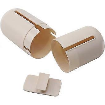 For Wall-Mounted Garbage Bag Storage Box - Mini Capsule Design, Plastic Bag Extraction Box, Space-Saving (Beige)