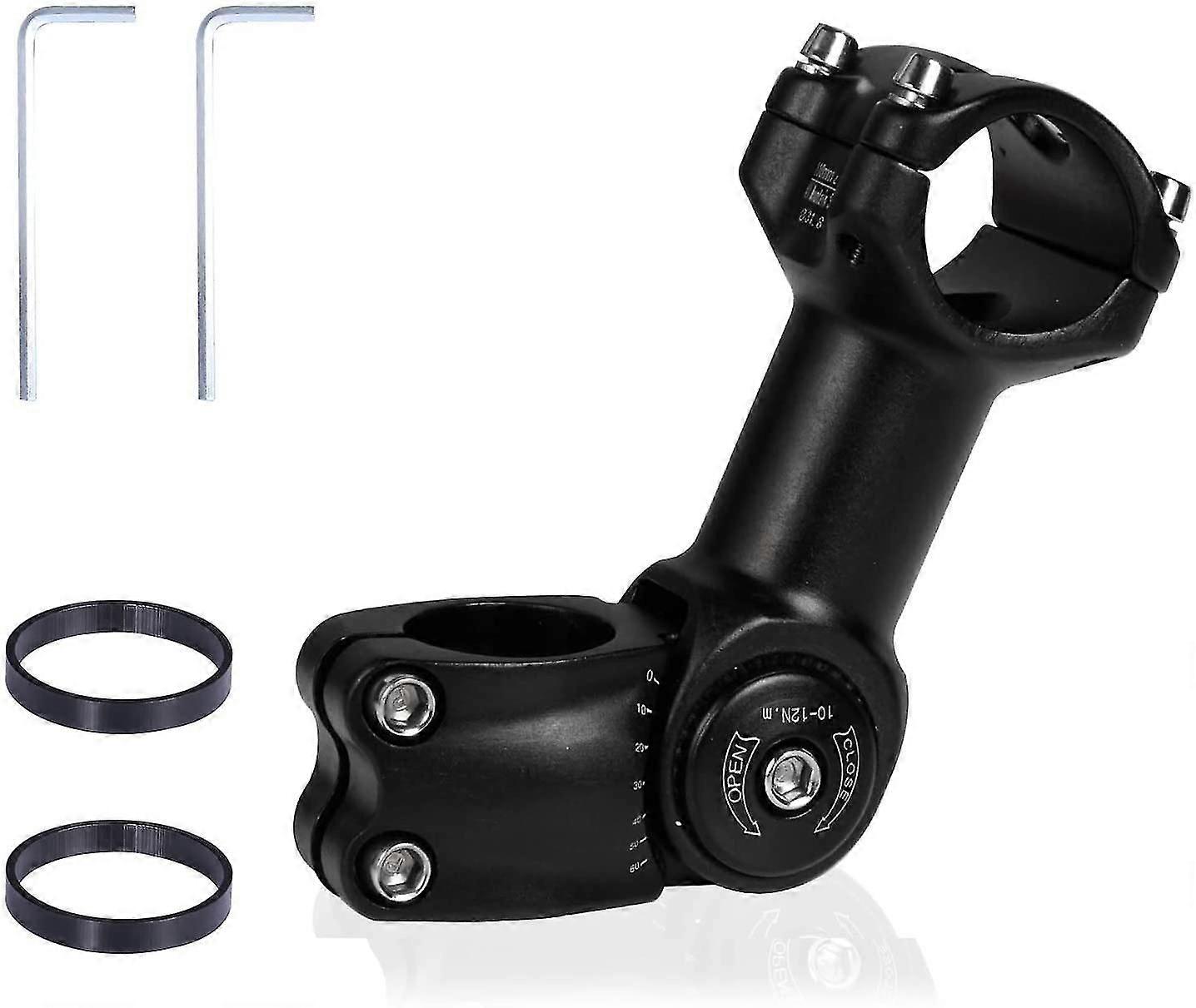 Adjustable Mtb Stem Handlebar Riser 60  Adjustable Bicycle Stem Mtb Bike Fork 1-1 / 8 "stem