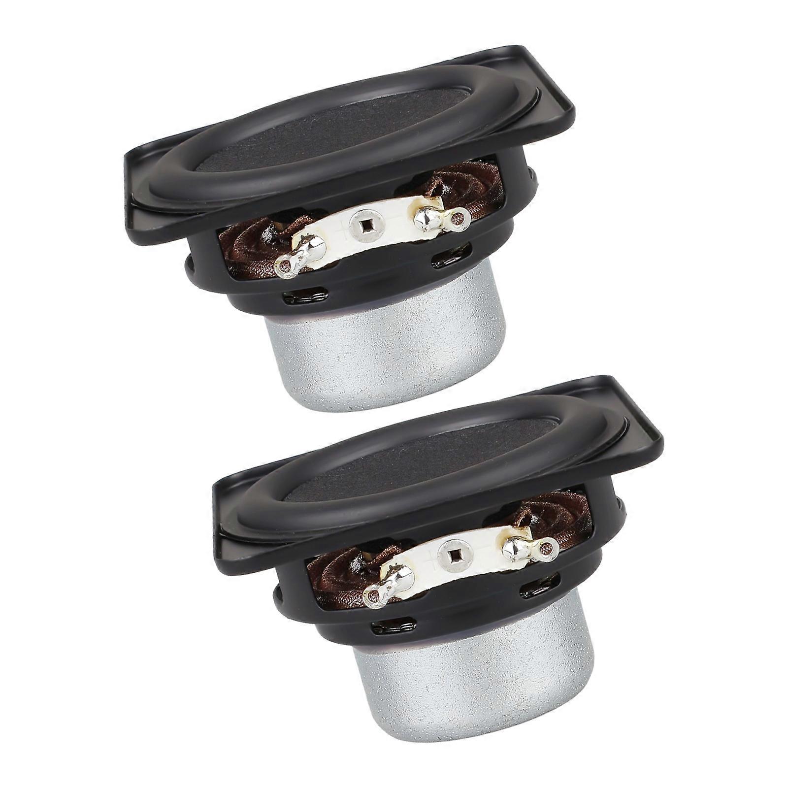 2inch 6Ohm 10W Full Frequency Loudspeaker Stereo Woofer Loudspeaker Round Shape Replacement Magnetic Multicolor