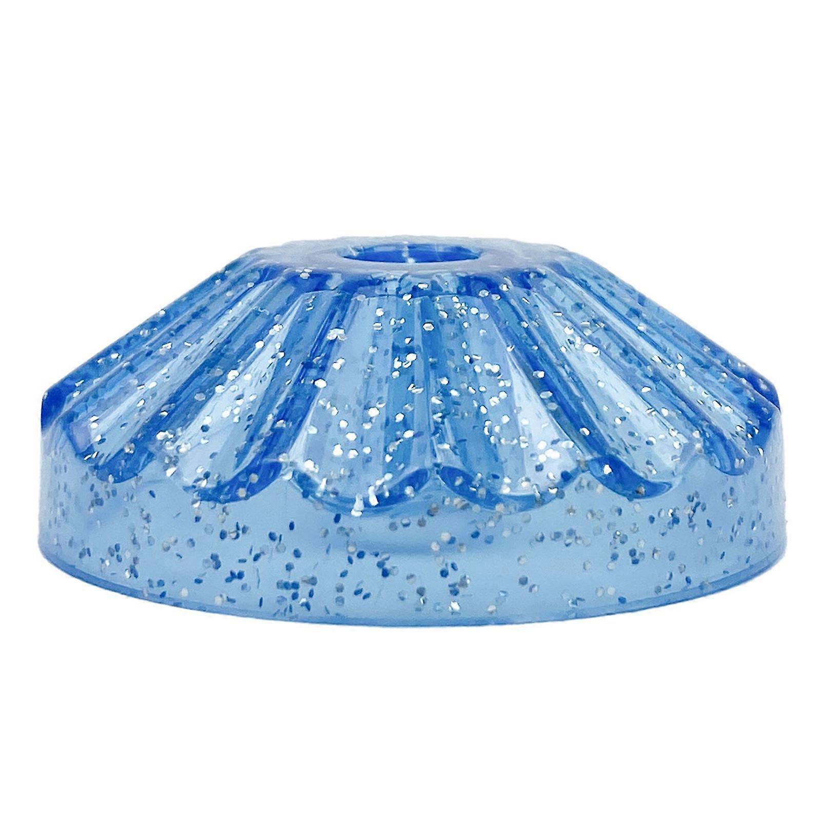 Universal LP45 Turntable Adapter Record Stabilizer For Large Center Hole Vinyls Records Secure Playbacks ABS Materials  Blue