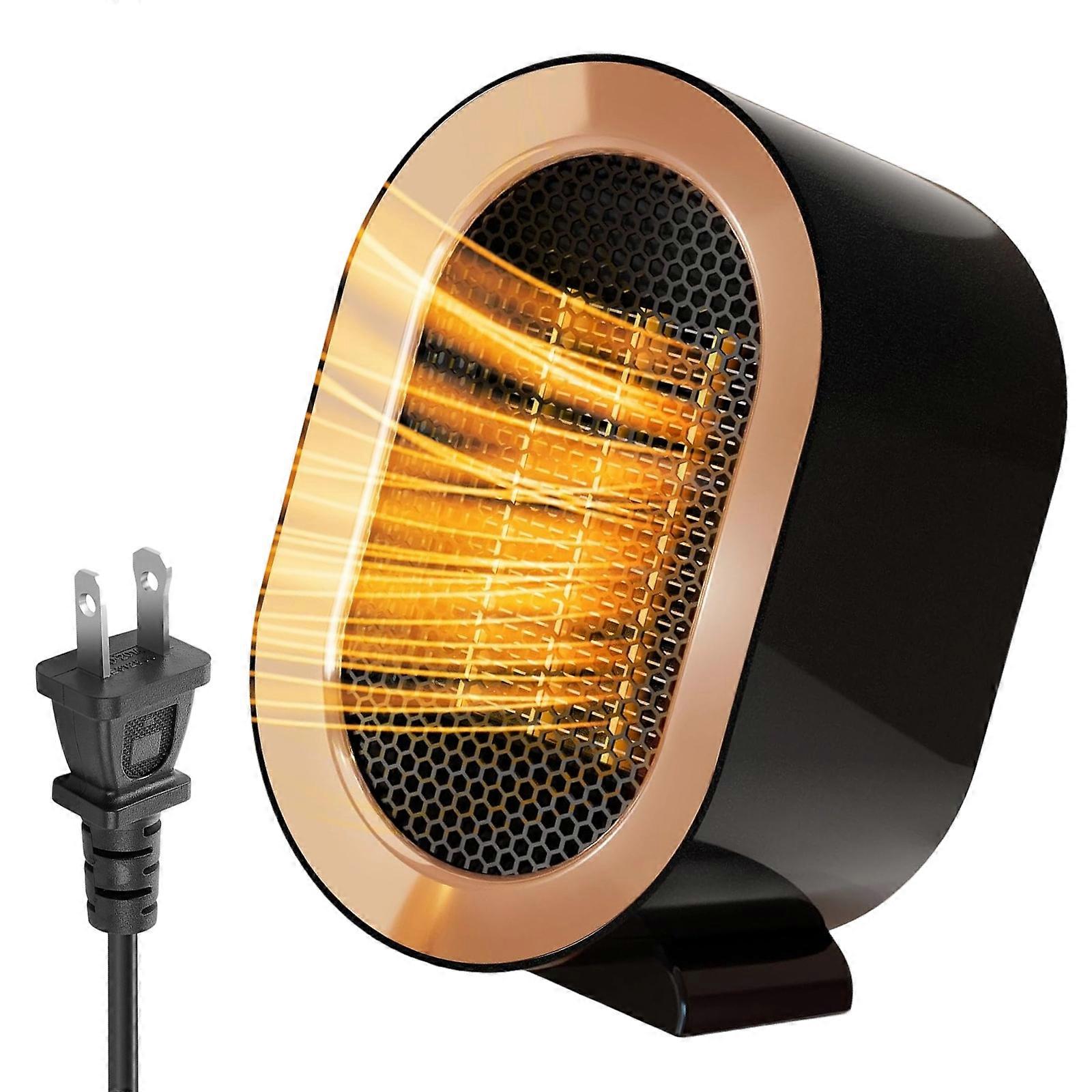 Vertical Heater Energy Efficient Low Noise Heating Device Overheating Protections Electric Warmer ABS Texture for Home Multicolor