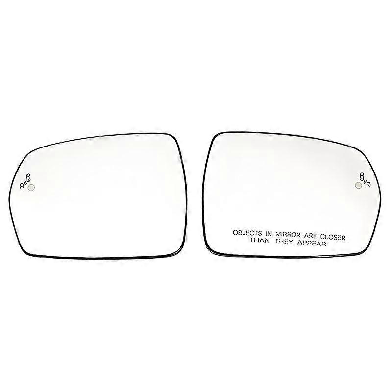 Car Side Mirror Rearview Mirror Auxiliary Blind Spot Lens Reflector for Ford Edge US Model 15-21 Parallel BSD Mirror