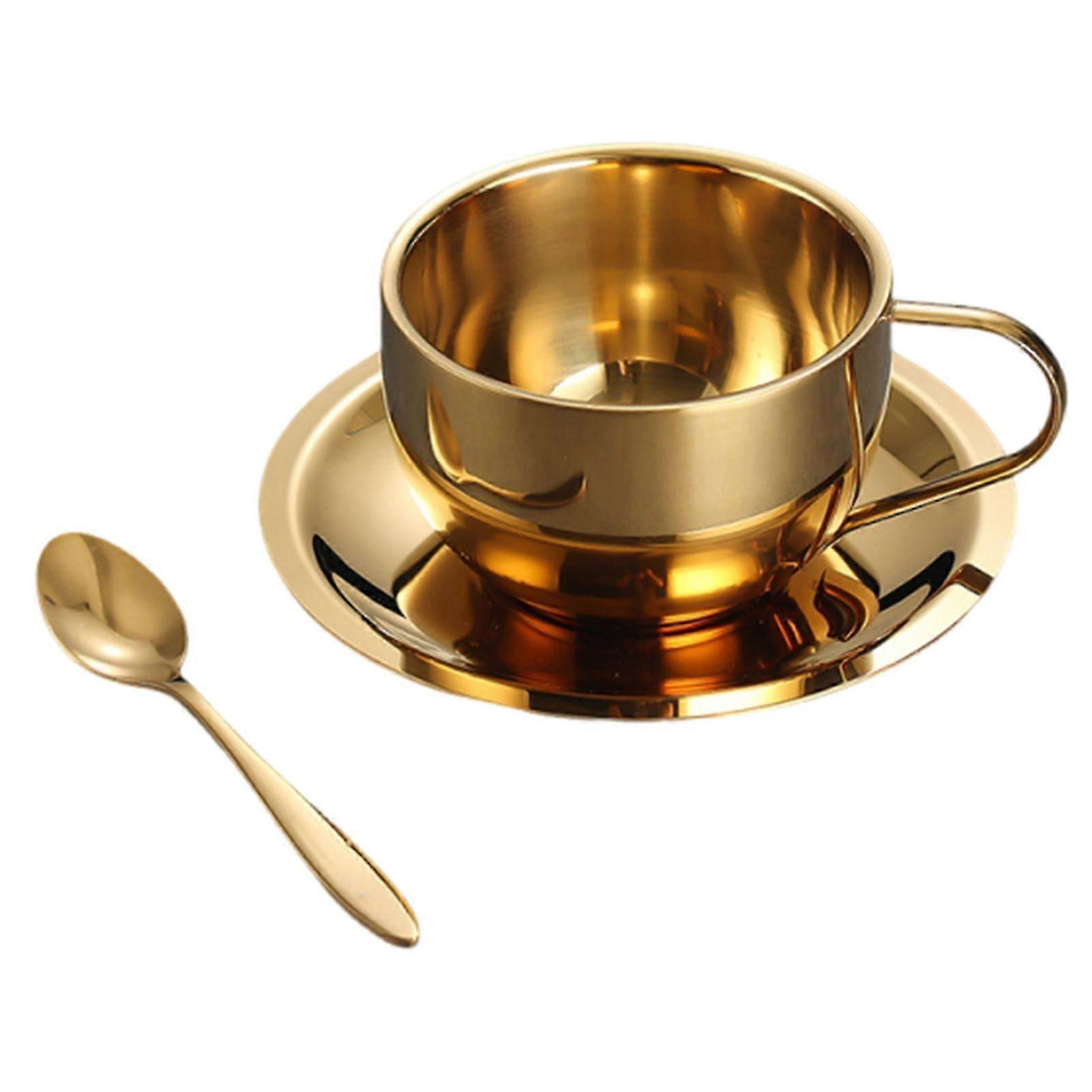 återanvändbar rostfri mugg för kaffe