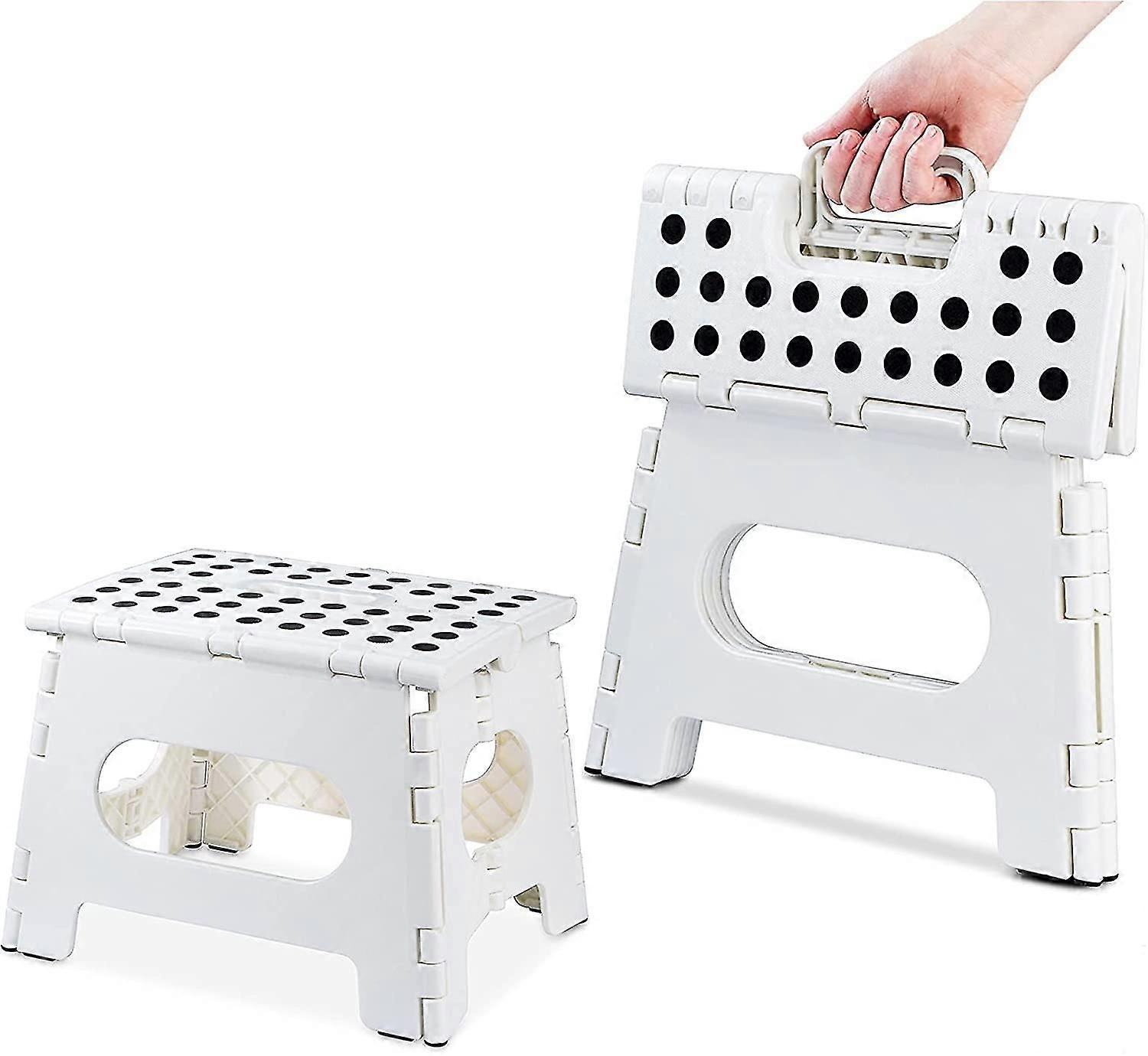 Foldable Step Stool 9 Inch for Kitchen, Bathroom, Garden