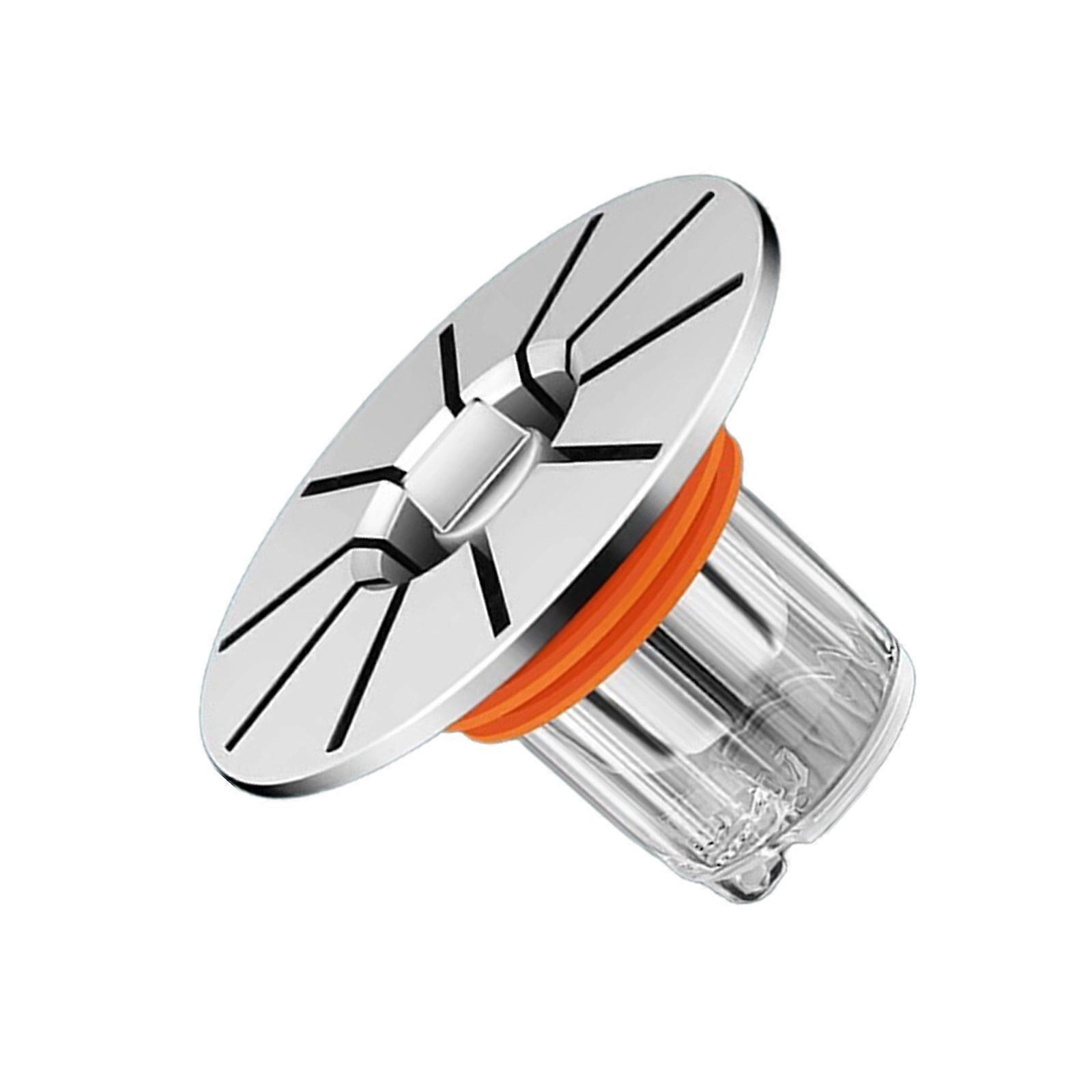 Odor Frees Magnetic Floor Drain Cover Detachable Basket Floor Drain Prevent Water Backflow Hassle Frees Installation  Bright silver