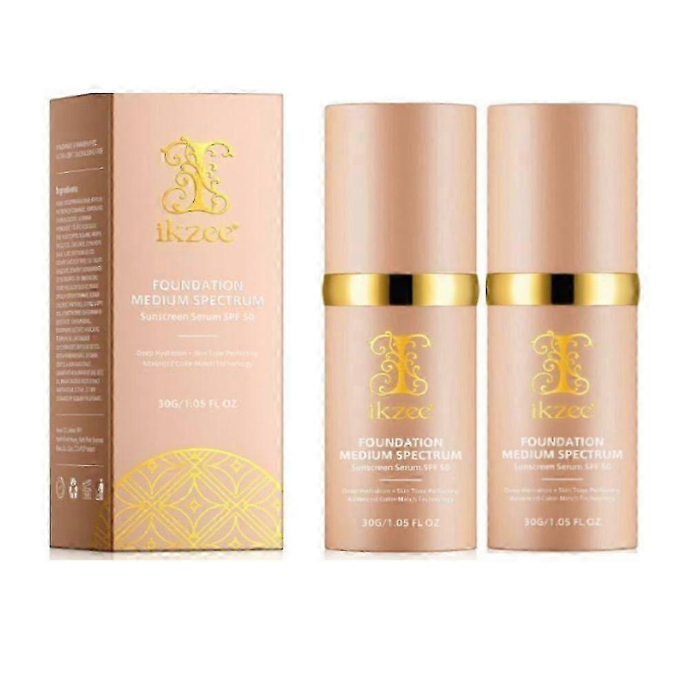for 4 in 1 Foundation with SPF 50+, Hydrating Color Changing Foundation Longwearing & Waterproof, Me