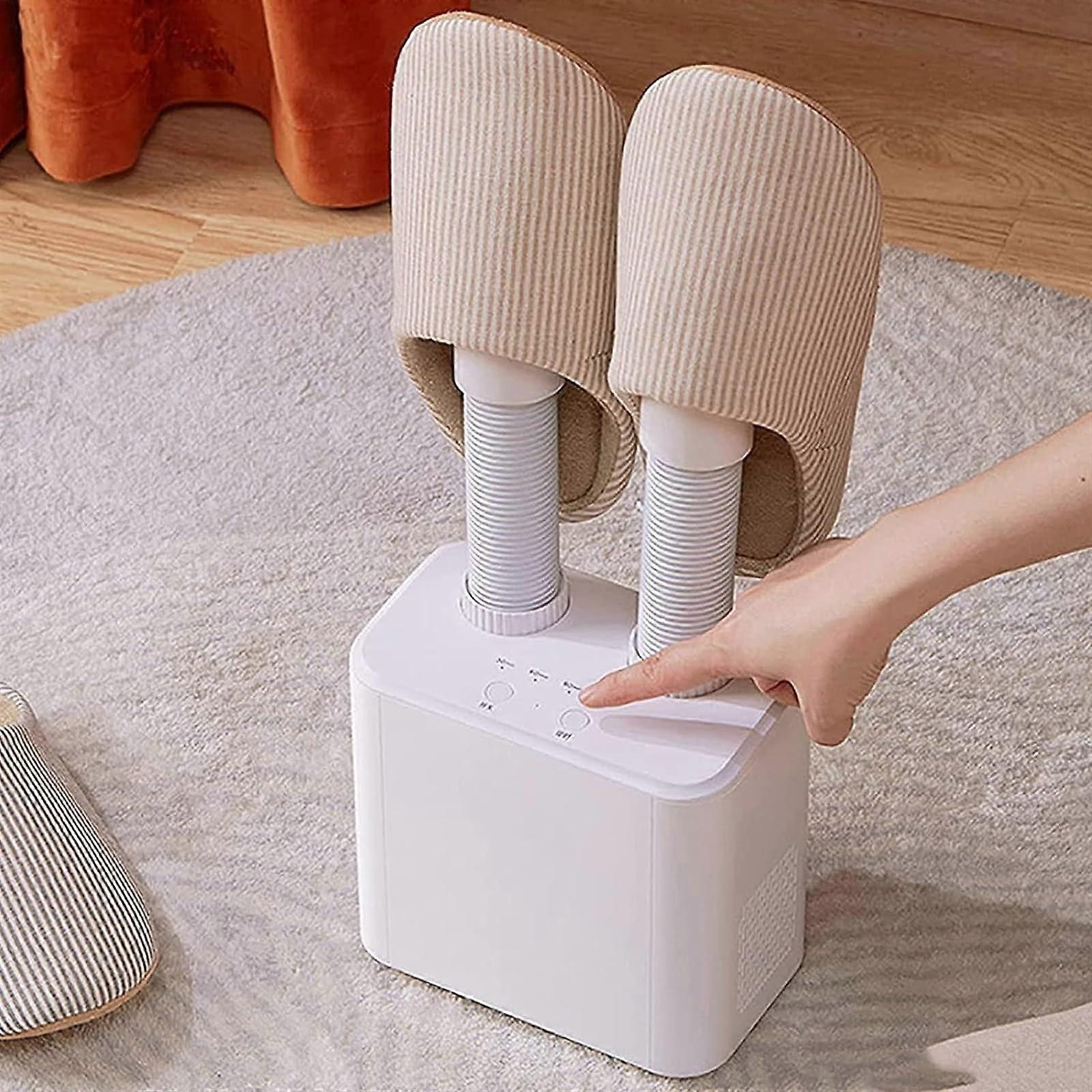 Electric Shoe Dryer 150W Boot Warmer with 4 Gear Timer Foldable Design Quick Odor Removal