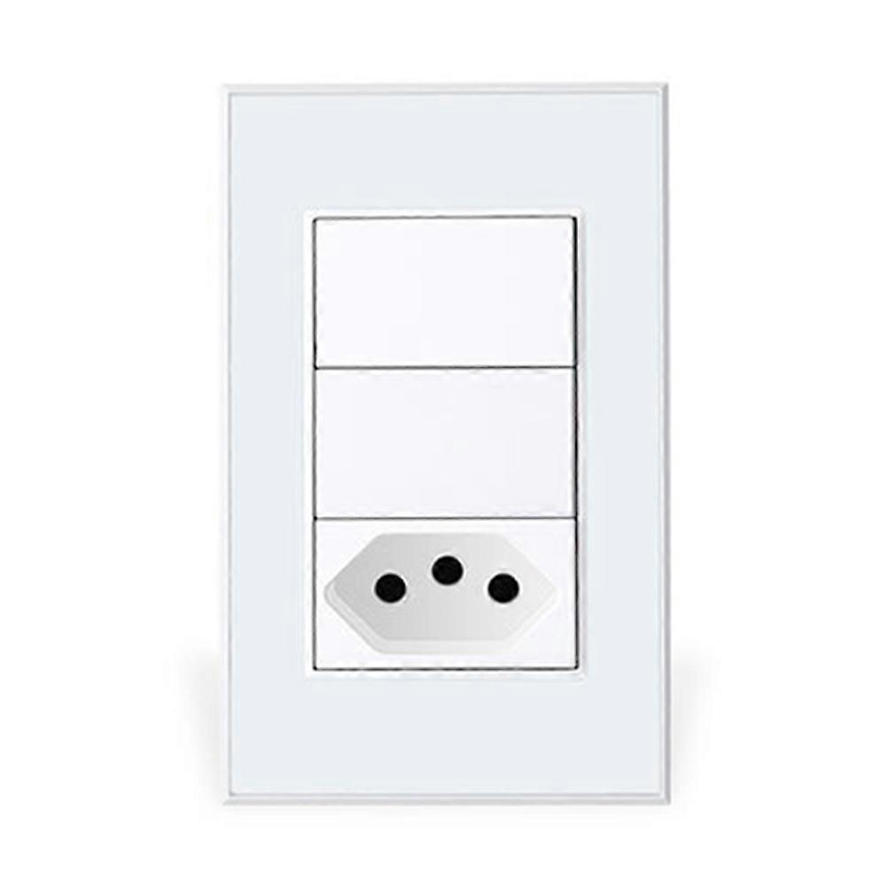 Tuya Zigbee Smart Brazil Socket 10A Switch Socket Support Voice TUYA APP Control for Smart Life App Control EU Plug