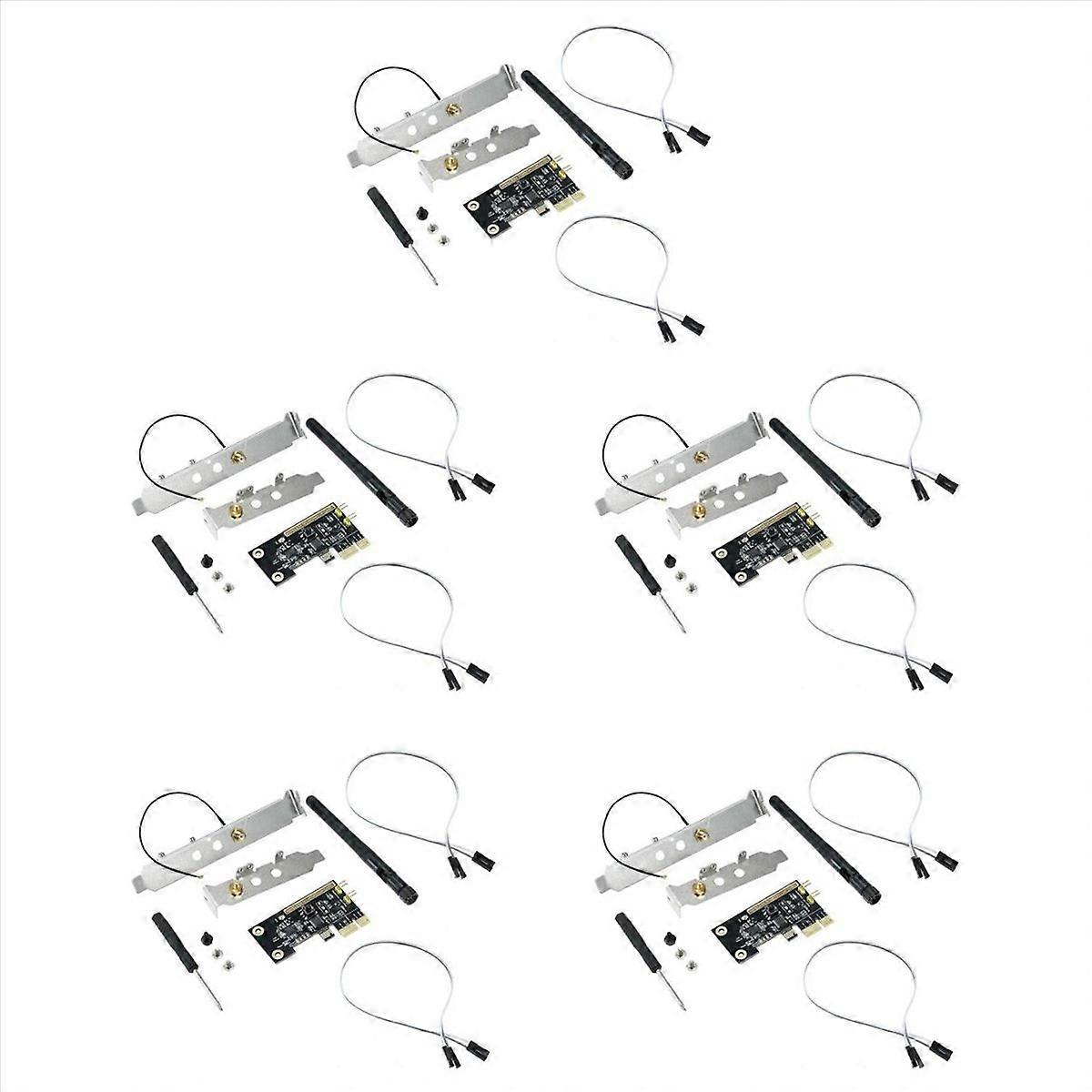 5X WiFi Wireless Smart Switch Relay Module Mini PCI-E Desktop Switch Card Restart Switch Turn on/OFF