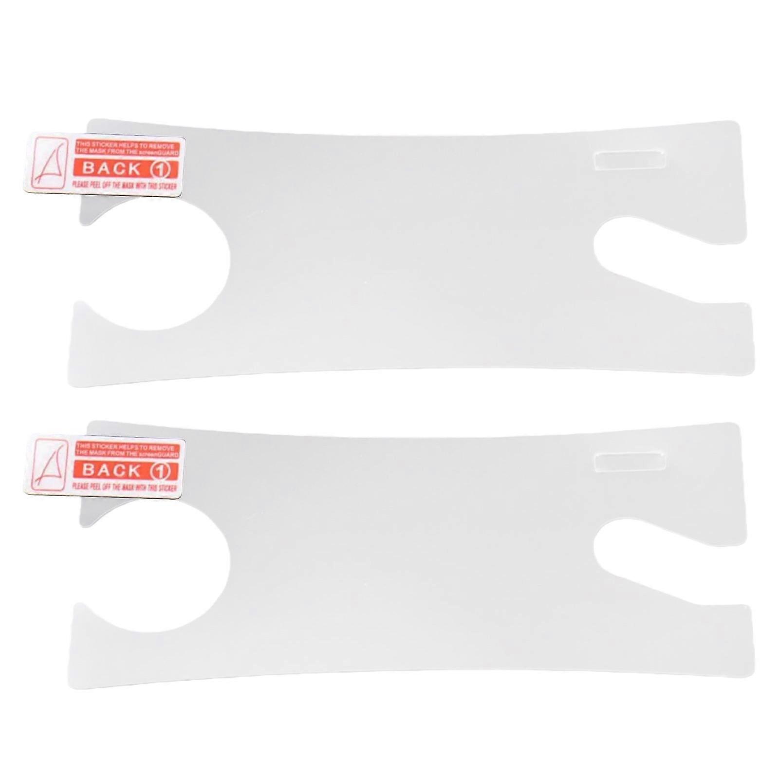 Easy Apply Screen Auto Adhesive Film For Gaming Systems With Anti Scratch Properties And Glares Reduction Technology 2pcs Multicolor