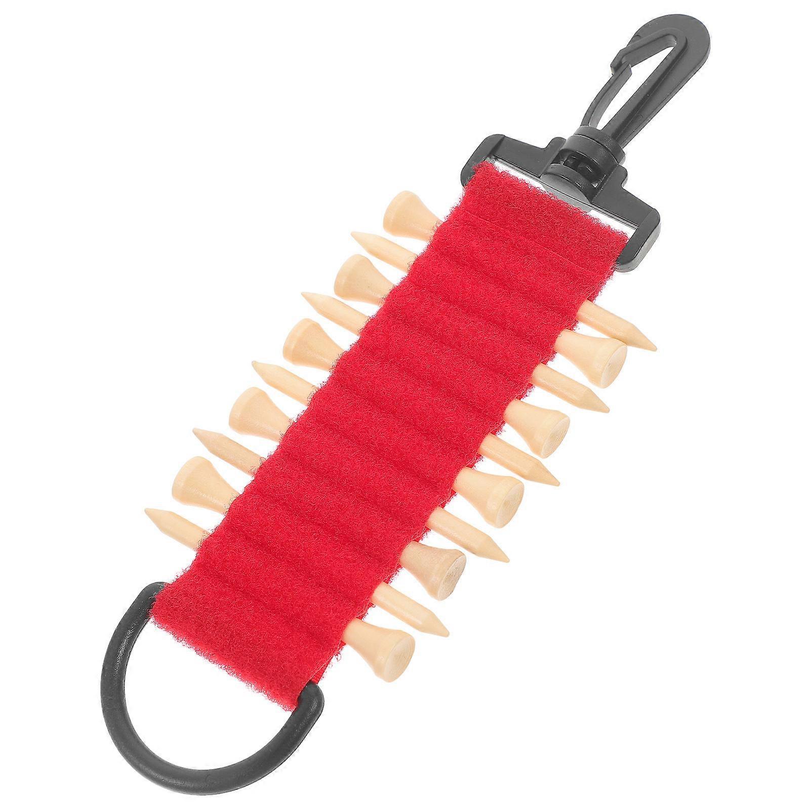 Rectangular Golf Tees Carrier 5 Sets For Outdoor Use With Durable Anti-Wear Functionality